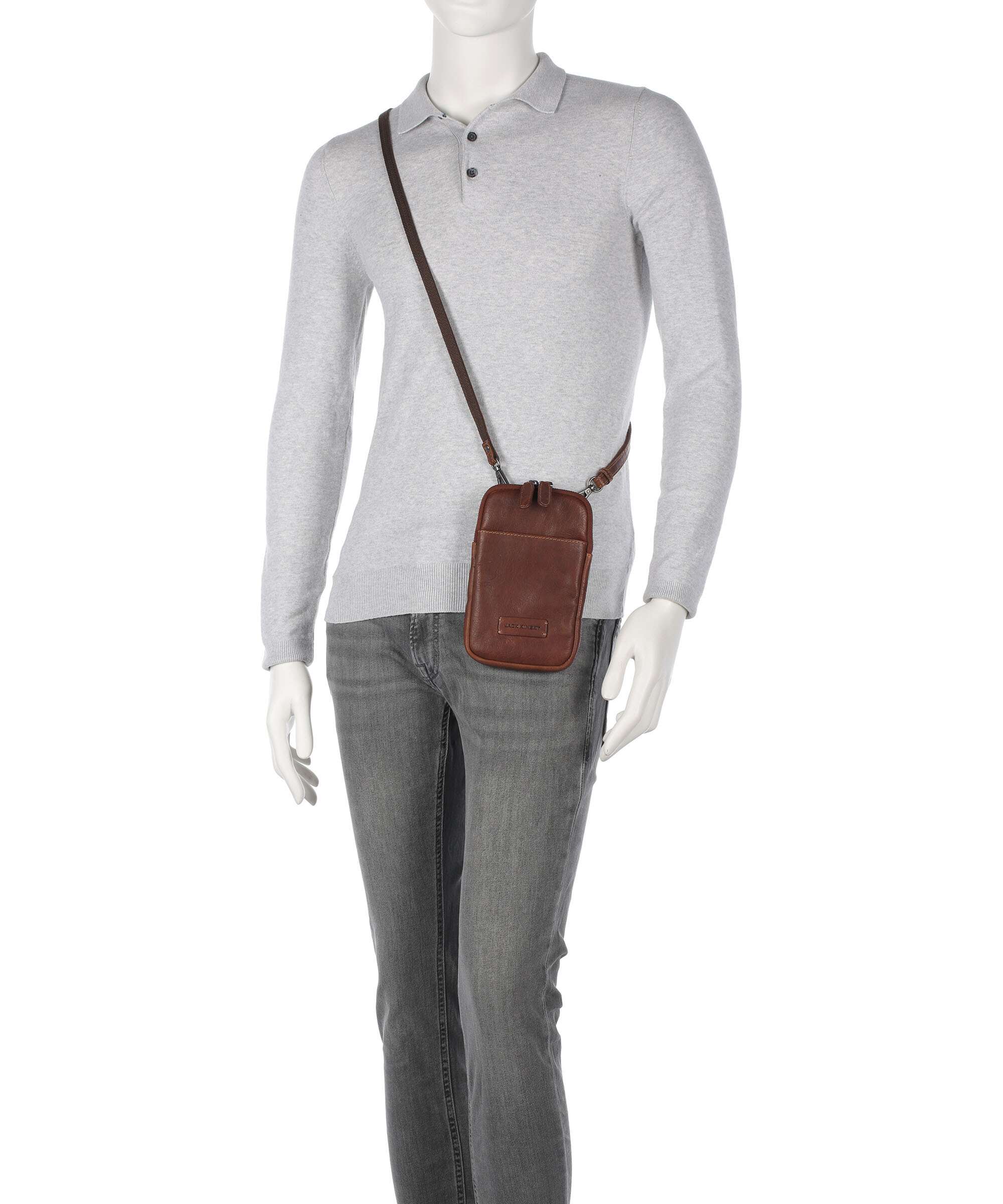 Jack Kinsky Porto 10 Pochette telephone cognac - Image 3