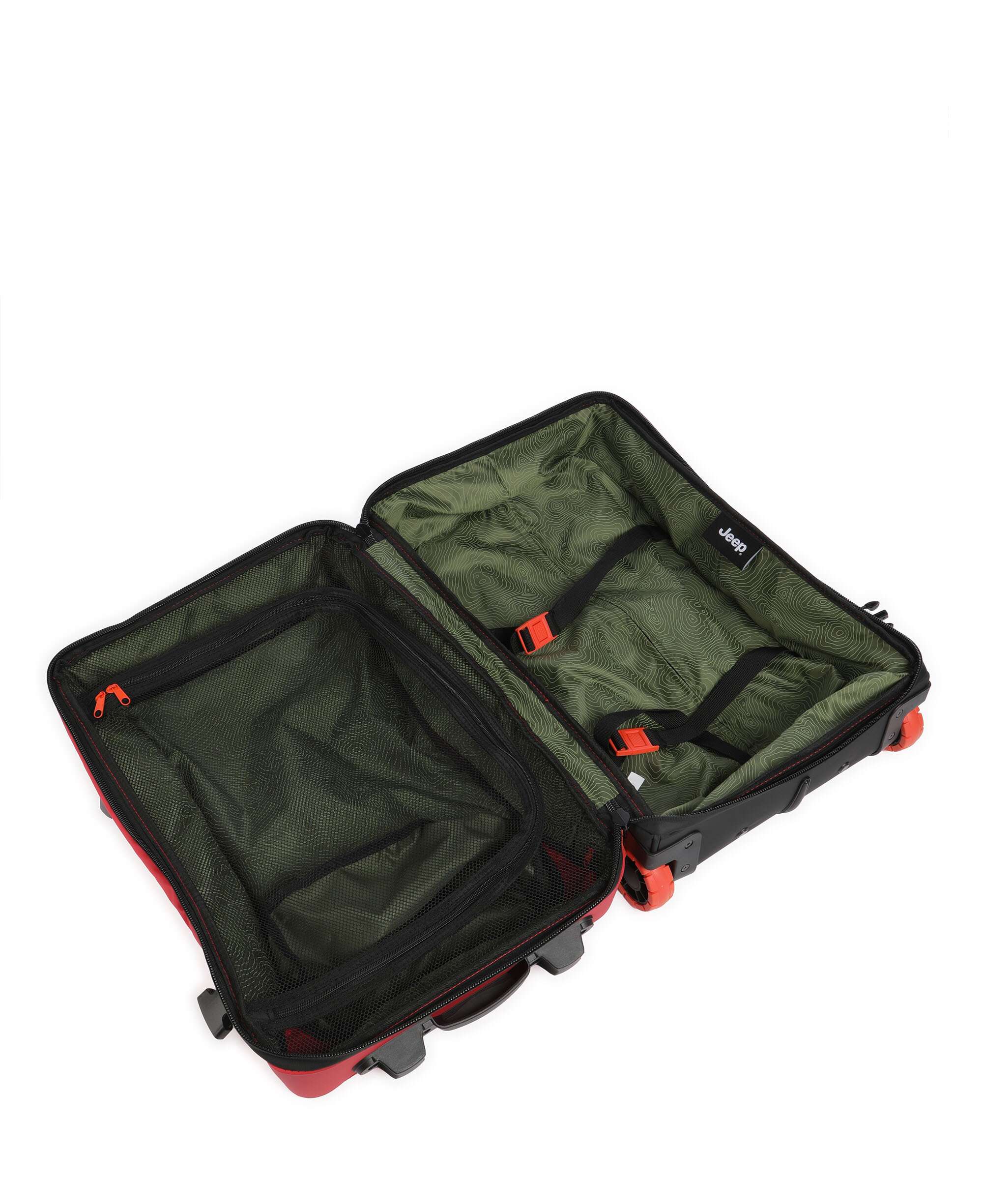 Jeep JS005A 55 Sac de voyage à roulettes chili pepper red - Image 6