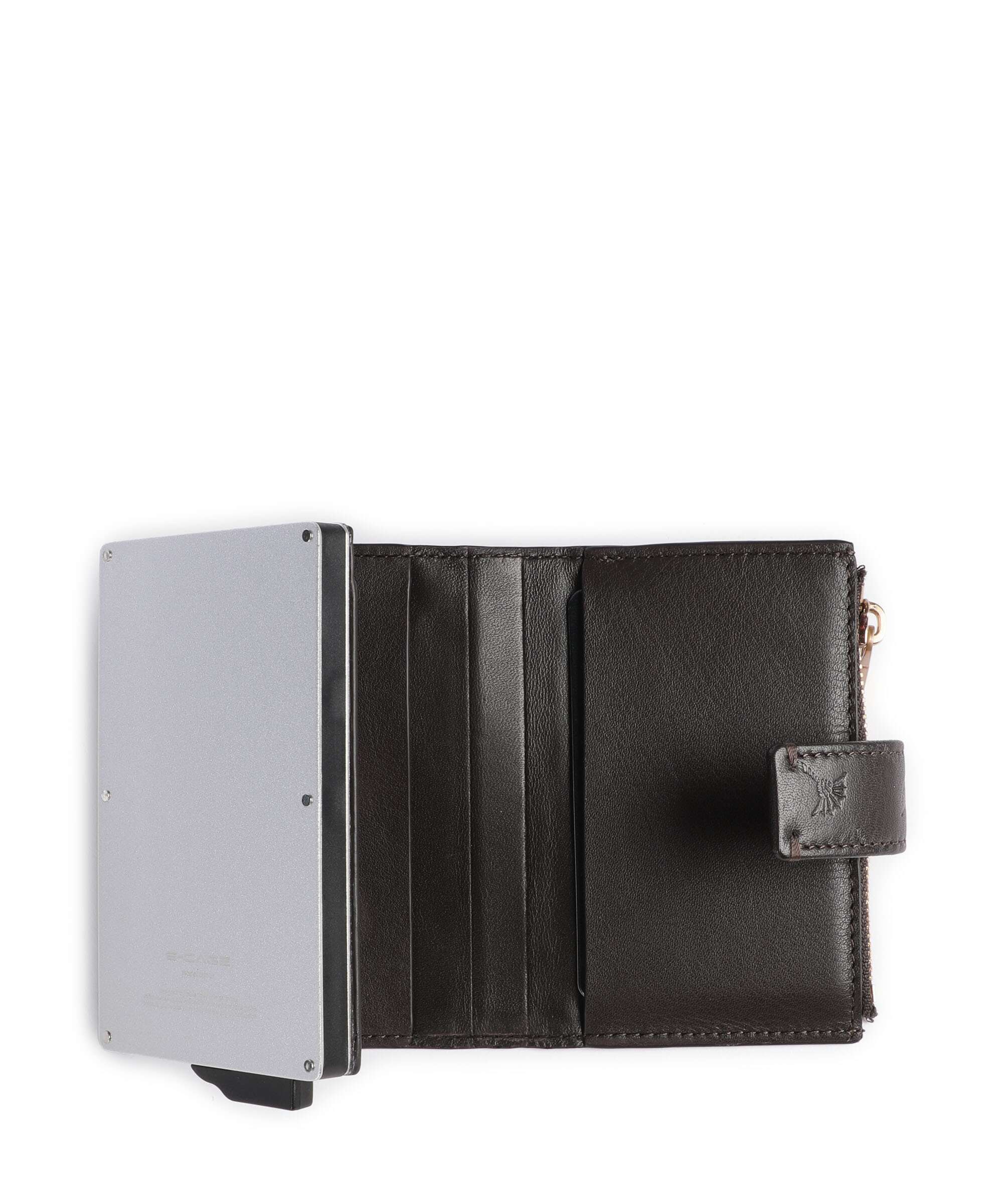 JOOP! Leggero Stampa C-Four Étui à cartes crédit dark brown - Image 4