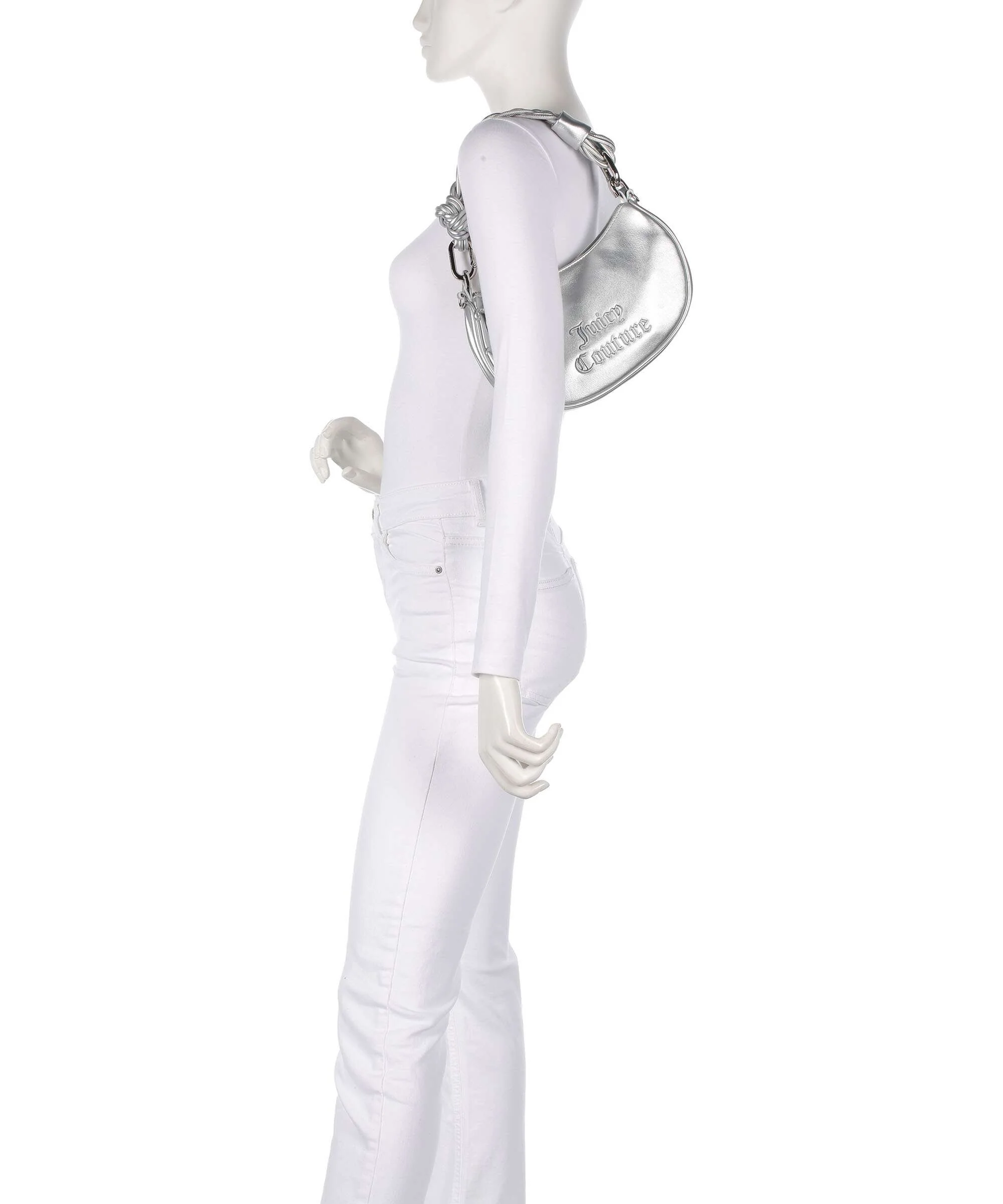 Juicy Couture Blossom Twist S Sac porté épaule silver - Image 4