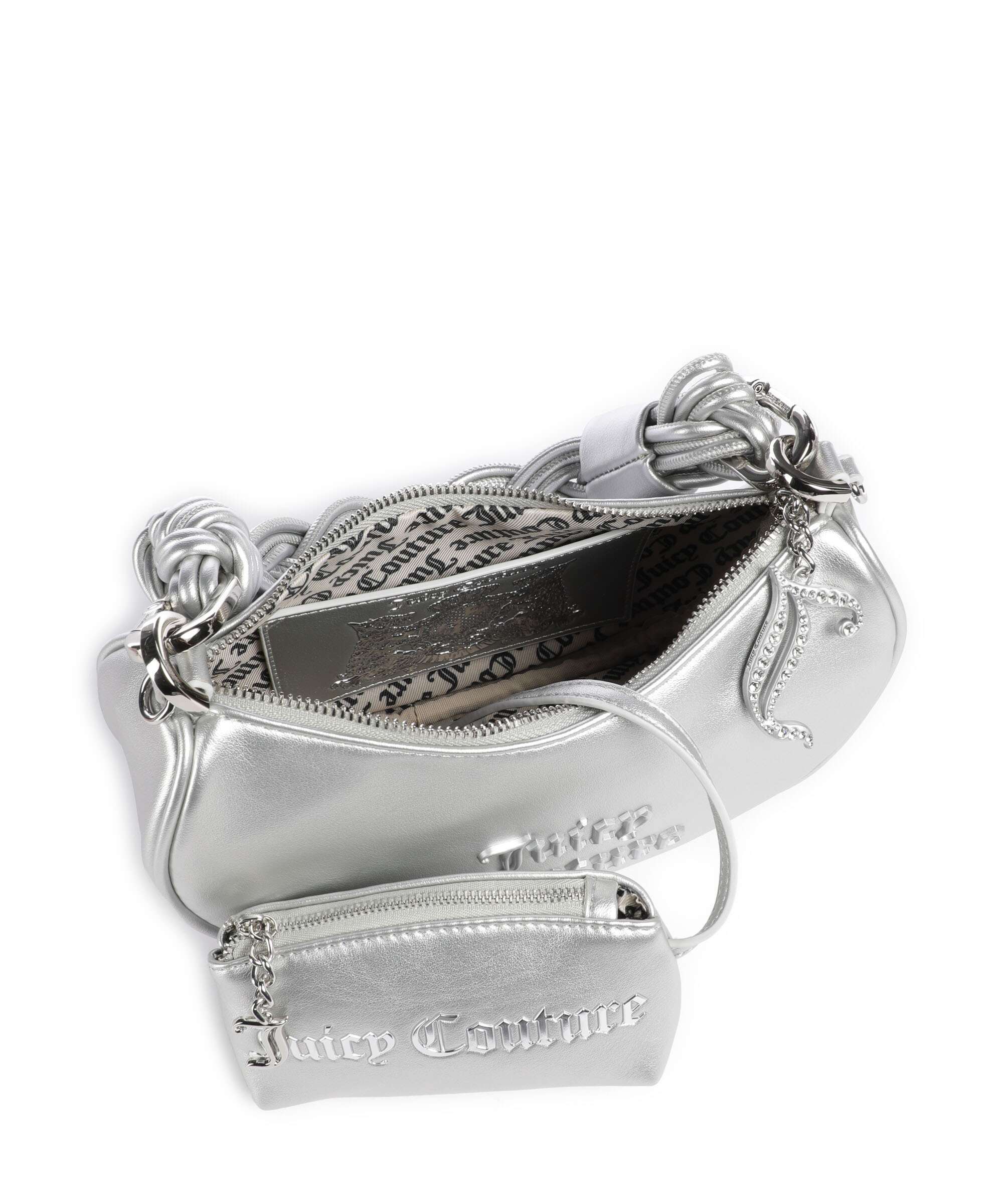 Juicy Couture Blossom Twist S Sac porté épaule silver - Image 9