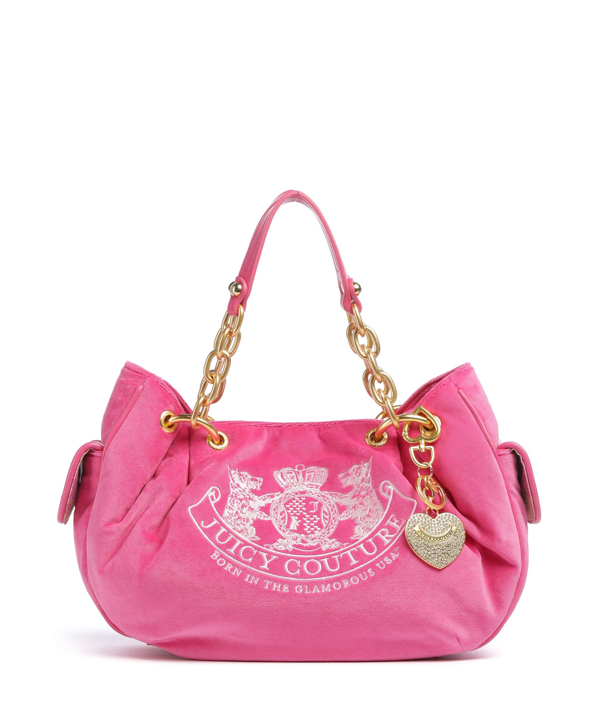 Juicy Couture Daydreamer Classic Crest M Sac fourre-tout pink yarrow