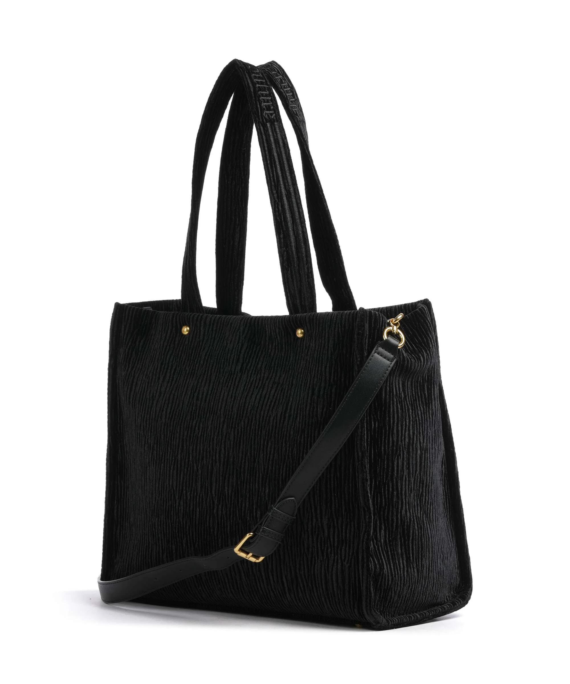 Juicy Couture Iris Crinkled Velvet L Cabas black - Image 2