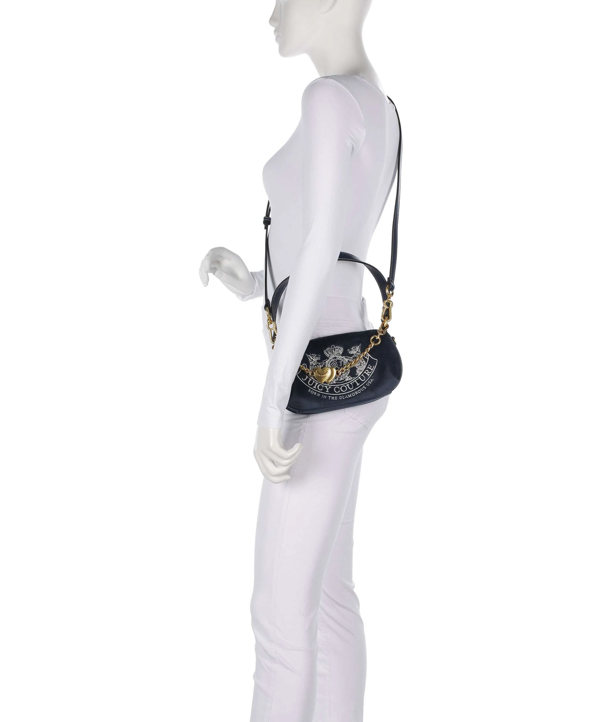 Juicy Couture Twig Narrative S Sac porté épaule blue depths - Image 4