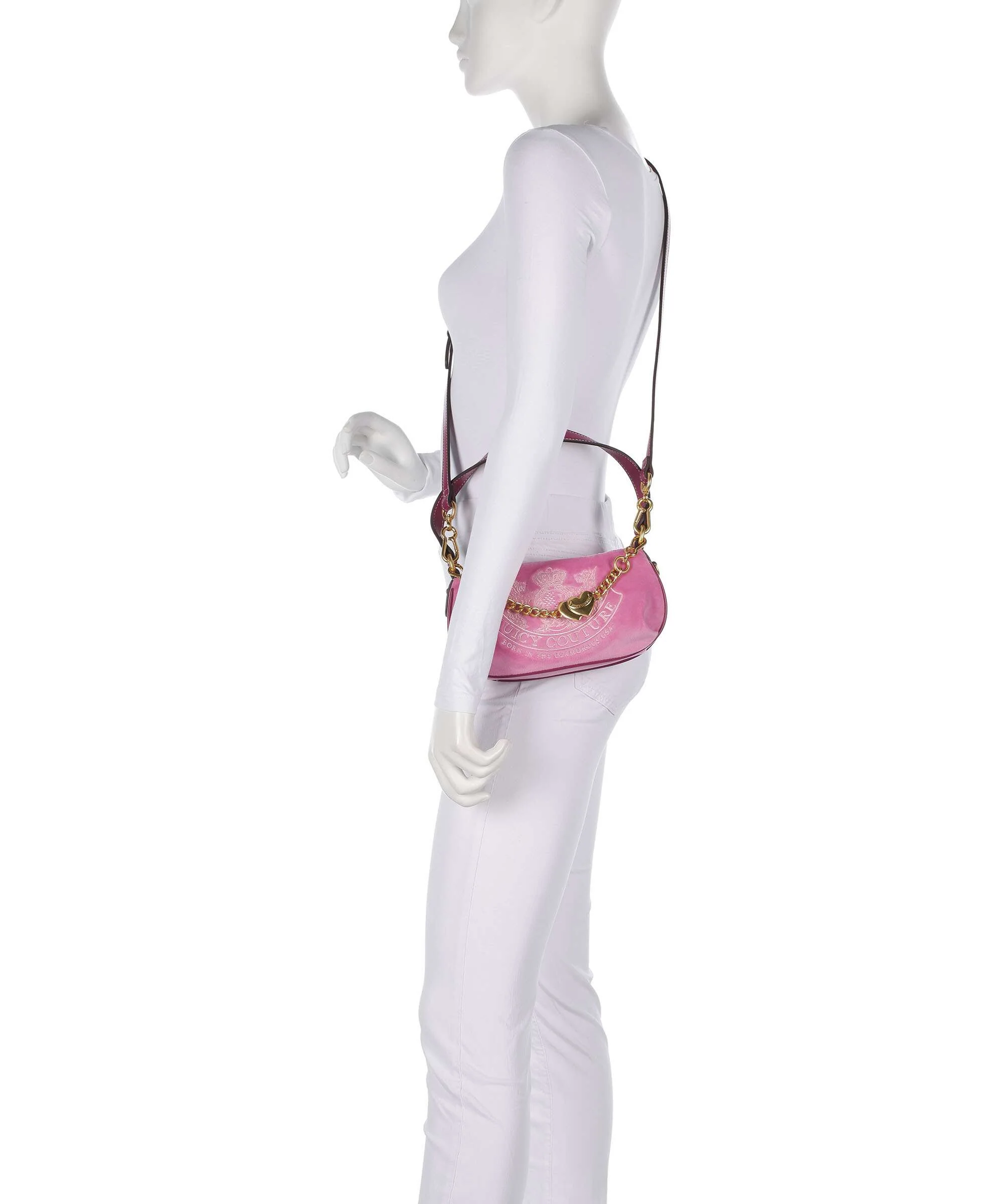 Juicy Couture Twig Narrative S Sac porté épaule super pink - Image 4