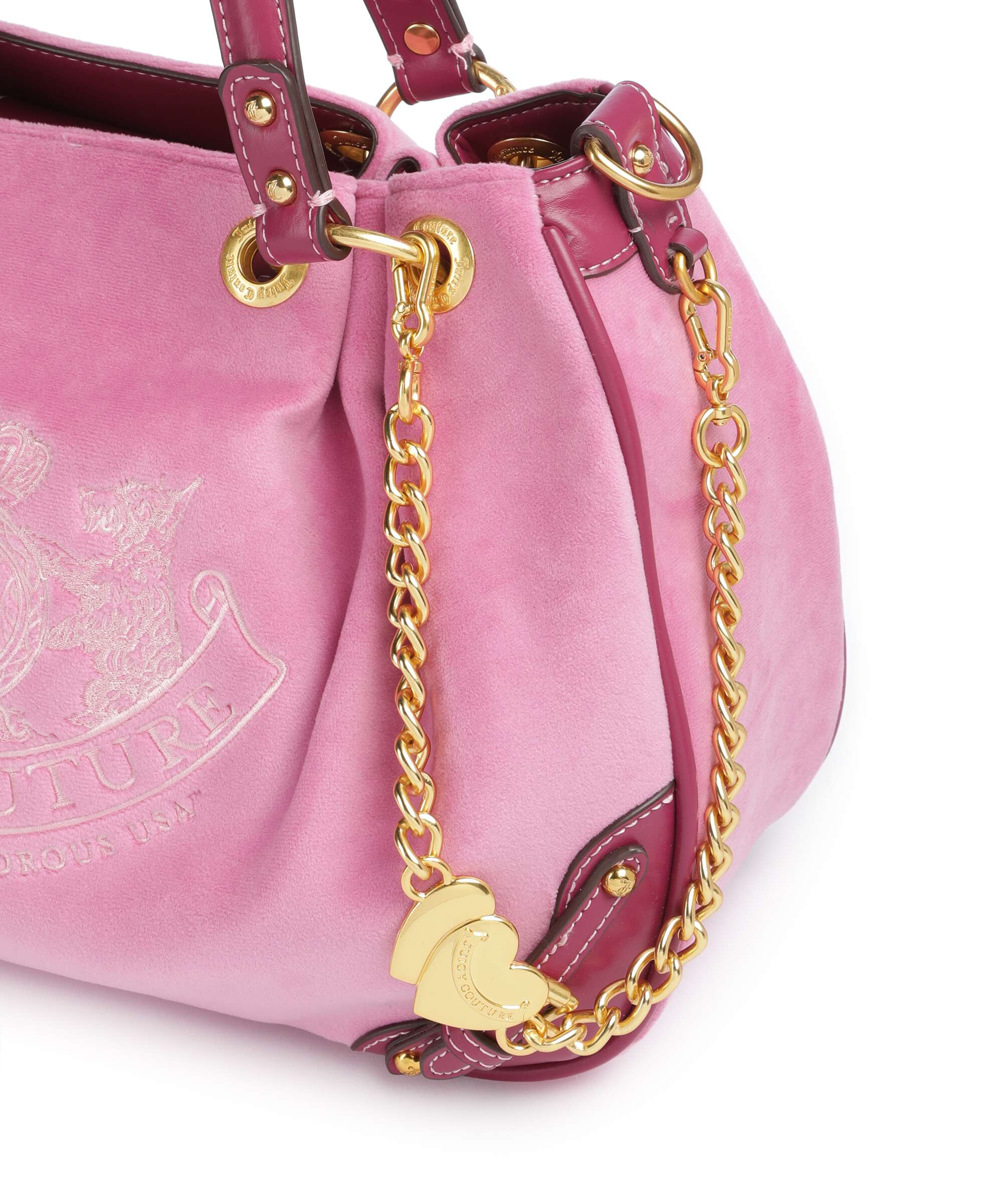 Juicy Couture Twig Narrative Velvet M Sac fourre-tout super pink - Image 6