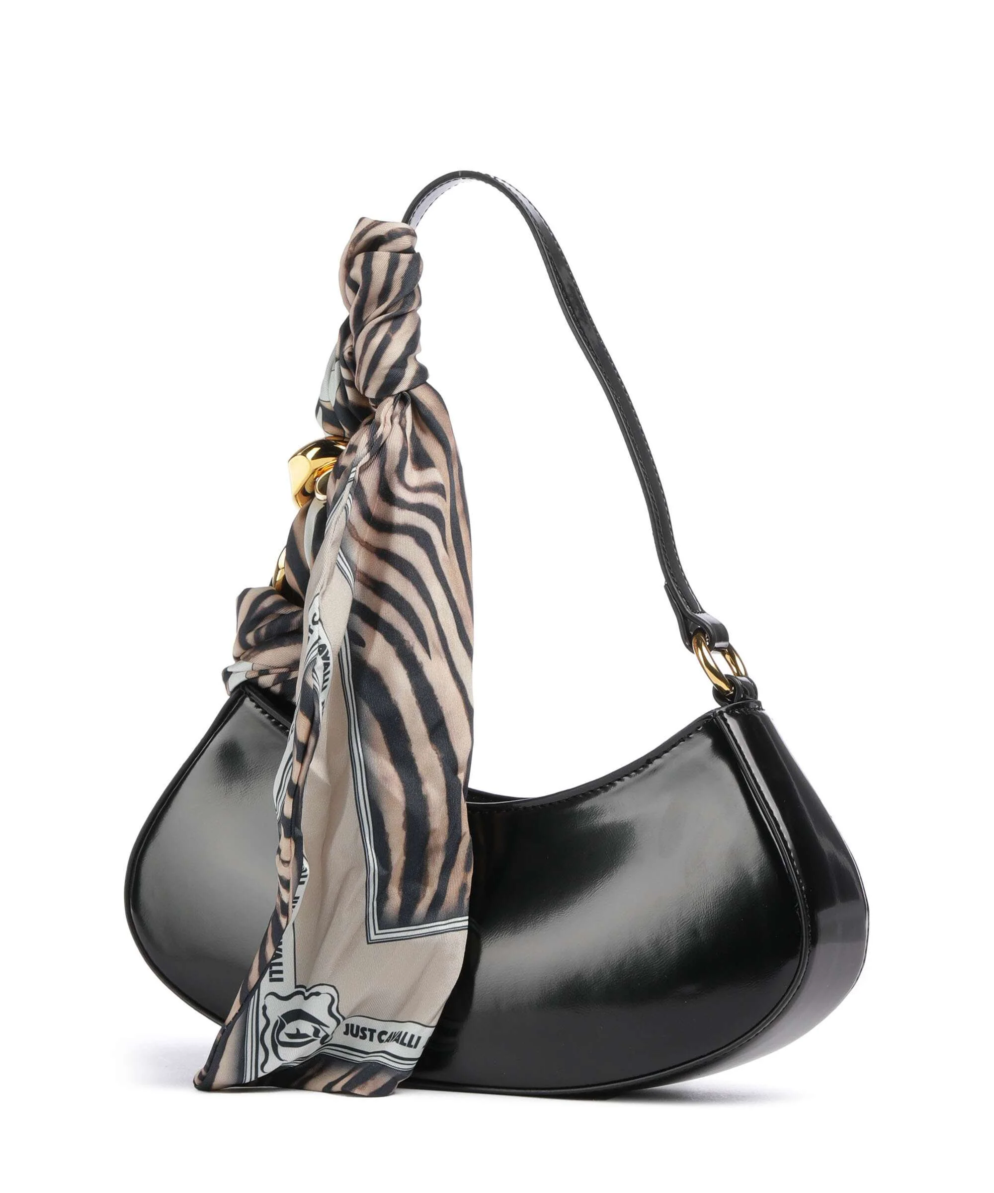 Just Cavalli Chain Foulard Sac porté épaule black - Image 3