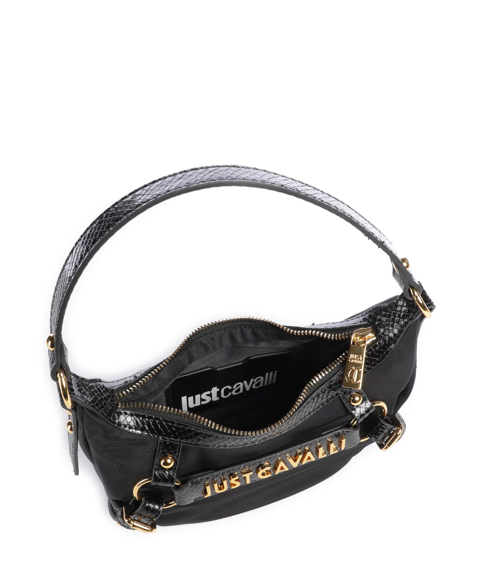 Just Cavalli Foulard Cage Sac porté épaule black - Image 7