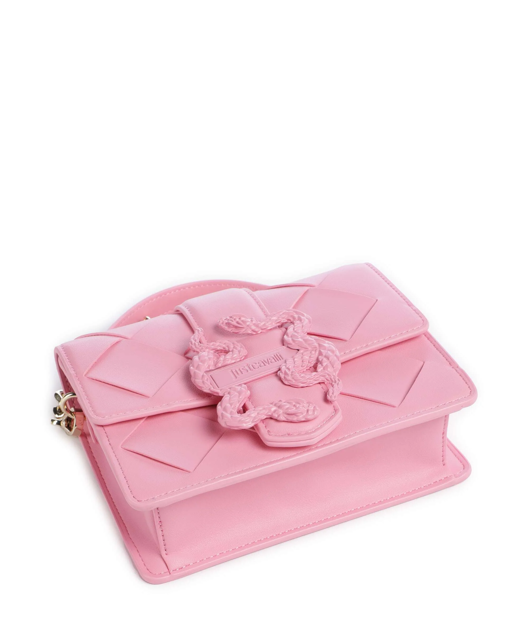 Just Cavalli Iconic Snakes Braided Sac bandoulière begonia pink - Image 5