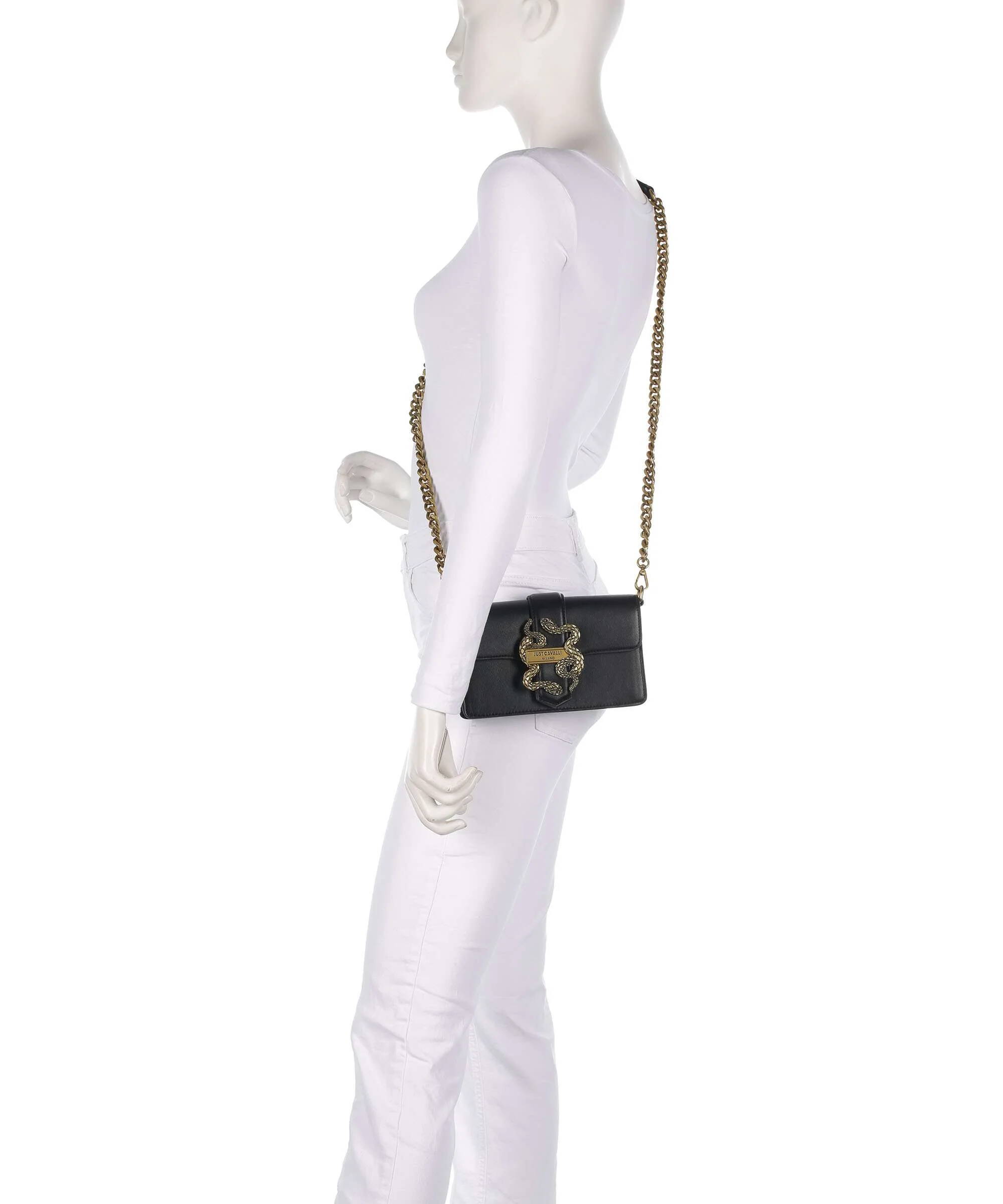 Just Cavalli Iconic Snakes Portefeuille black - Image 3