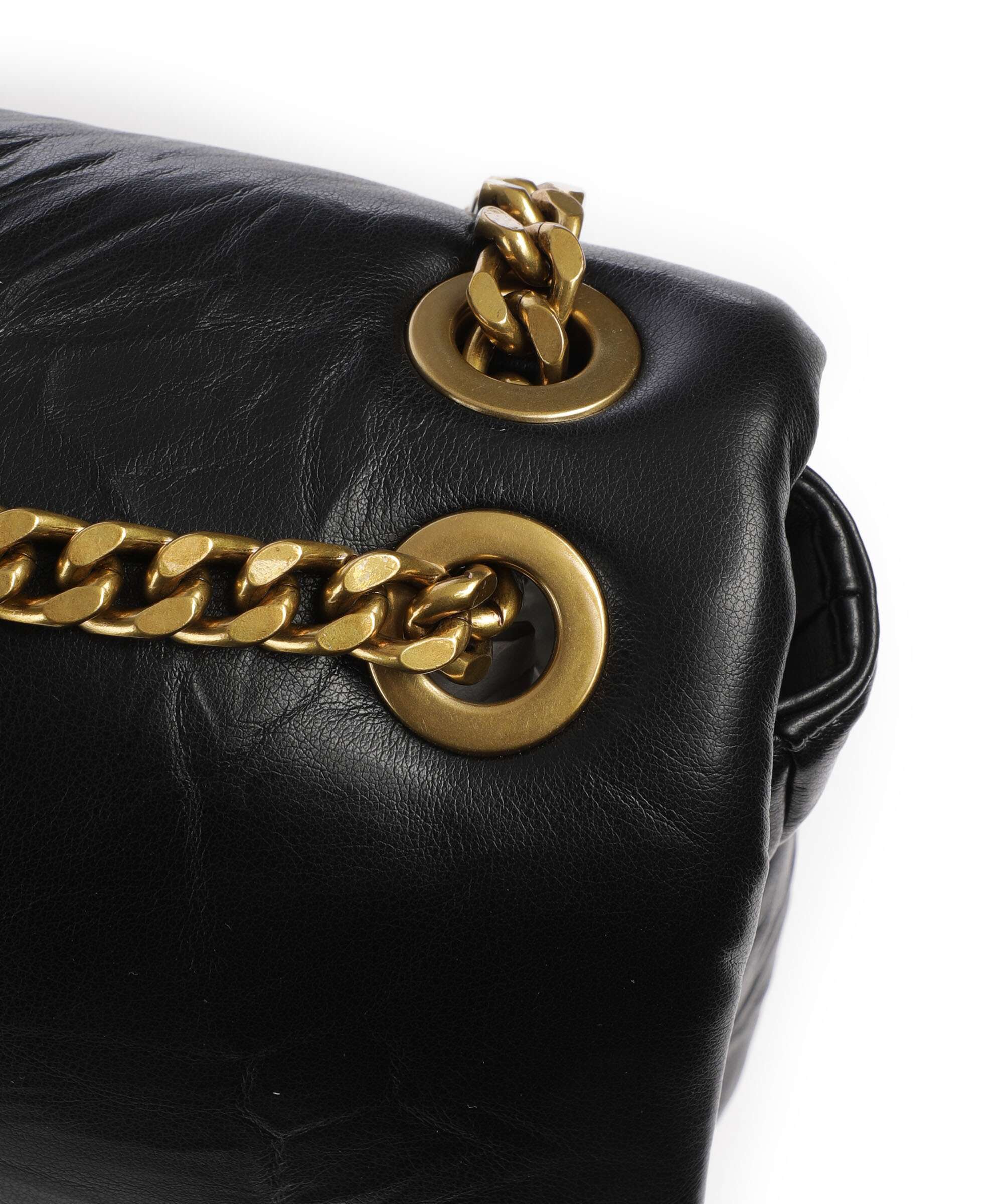 Just Cavalli Iconic Snakes Puffy Sac porté épaule black - Image 4
