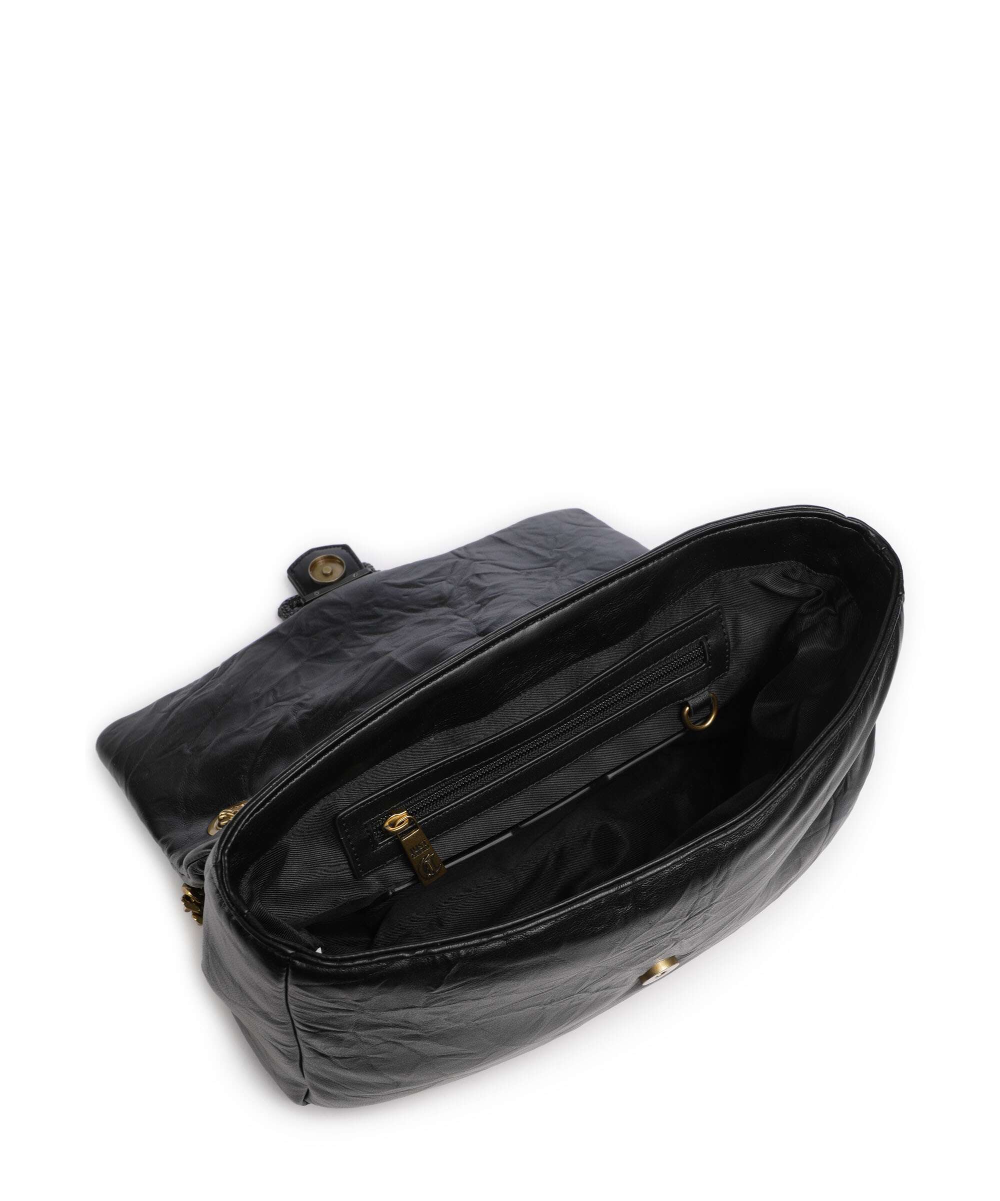 Just Cavalli Iconic Snakes Puffy Sac porté épaule black - Image 6