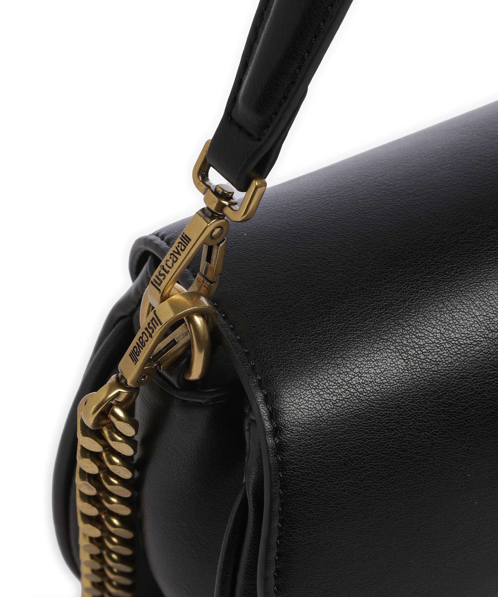 Just Cavalli Iconic Snakes Sac porté épaule black - Image 5