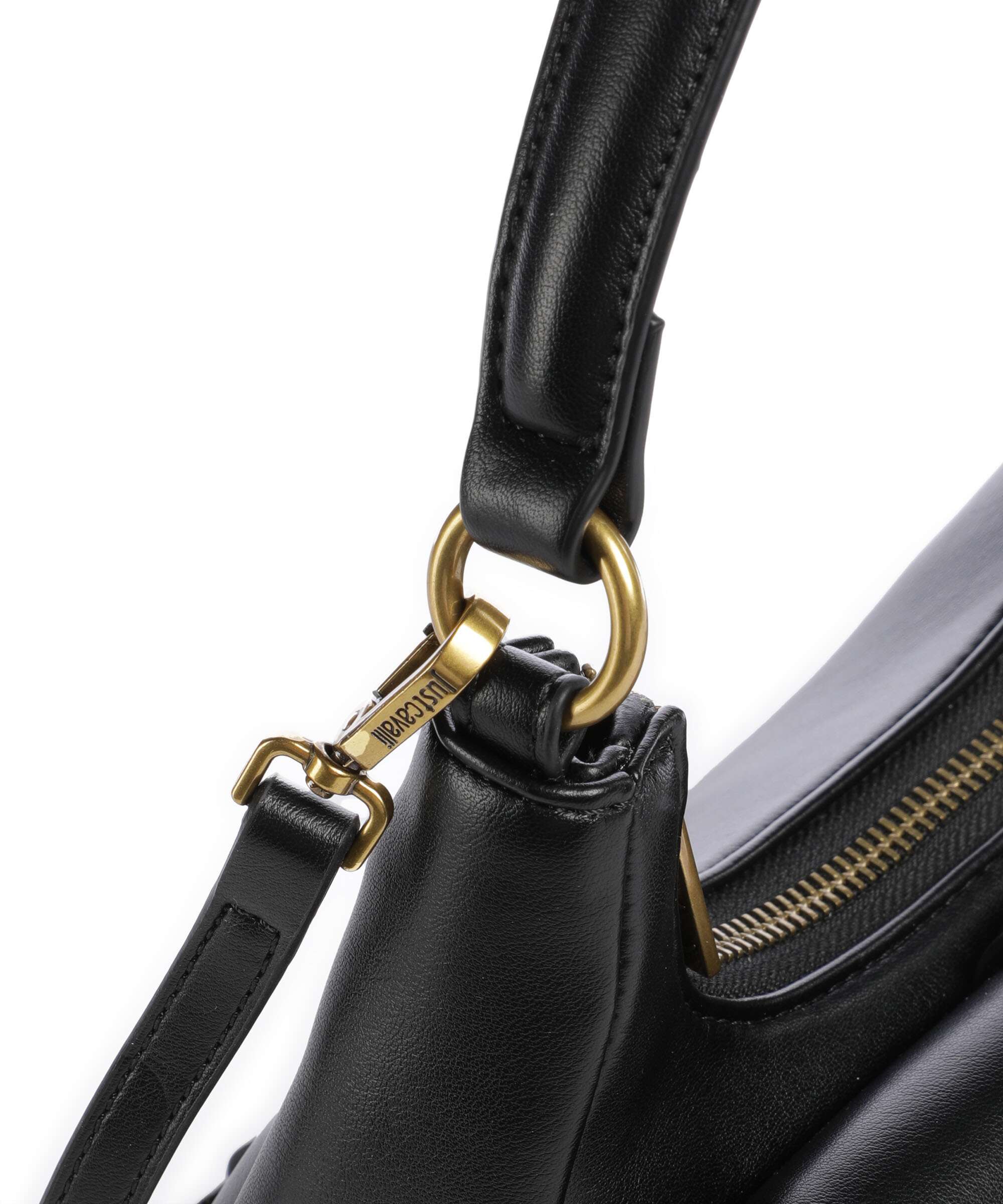 Just Cavalli Iconic Snakes Sac porté épaule black - Image 5