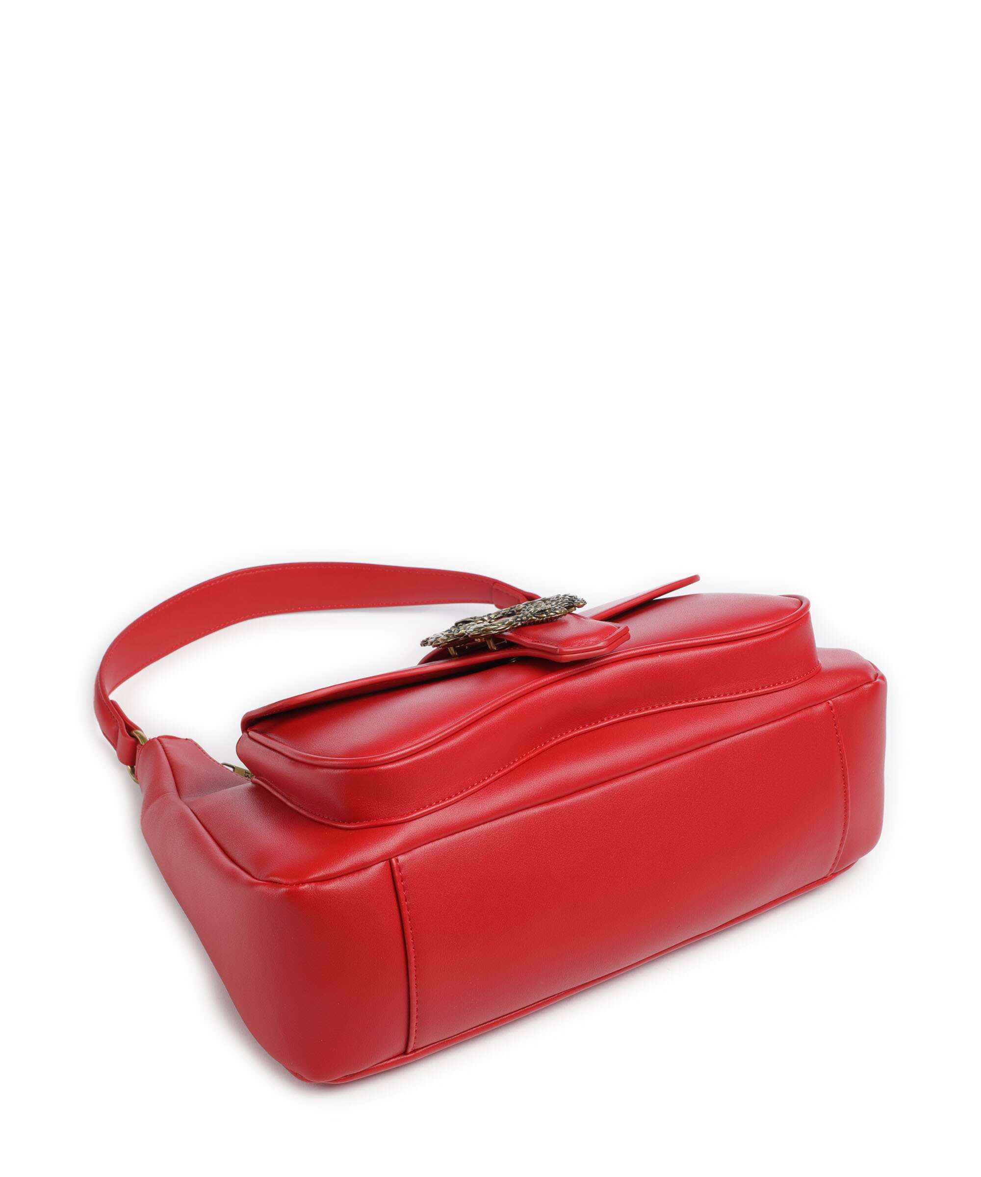 Just Cavalli Iconic Snakes Sac porté épaule tango red - Image 6