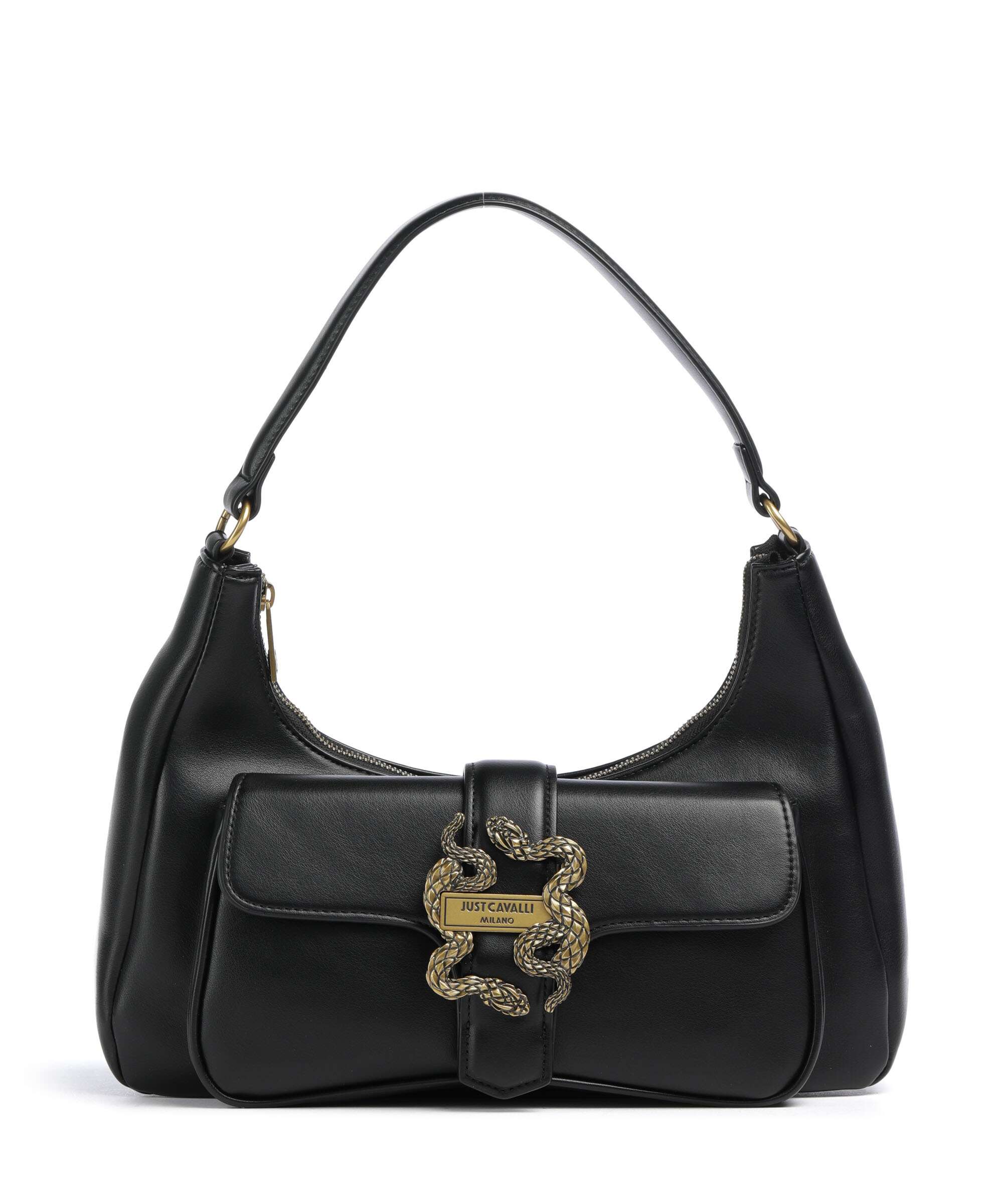 Just Cavalli Iconic Snakes Sac porté épaule black