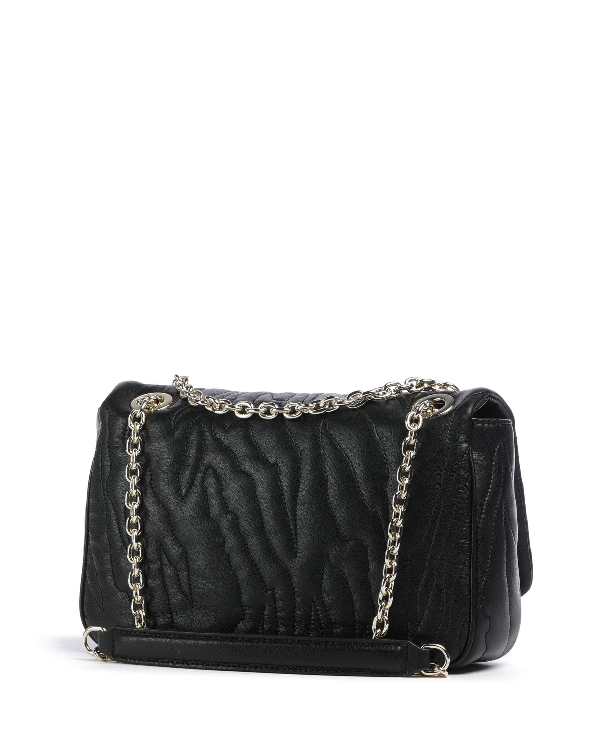 Just Cavalli Quilted Zebra Sac porté épaule black - Image 2