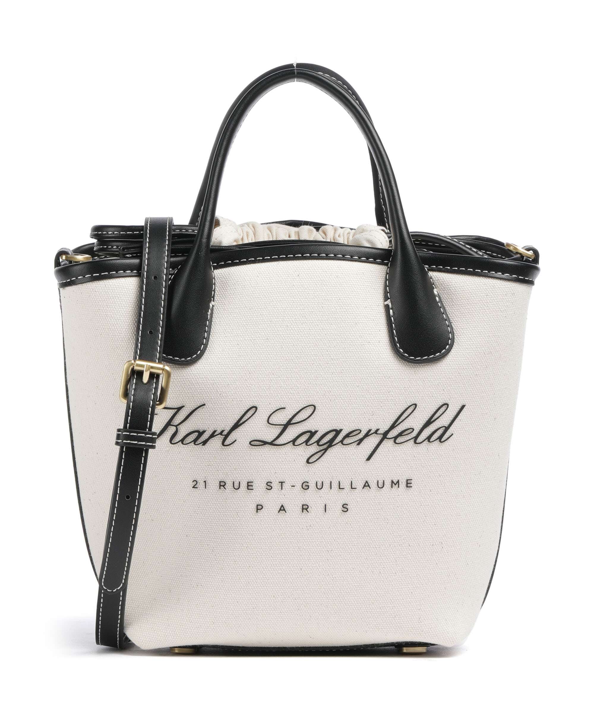 Karl Lagerfeld Hotel Karl Small Sac bandoulière natural/black