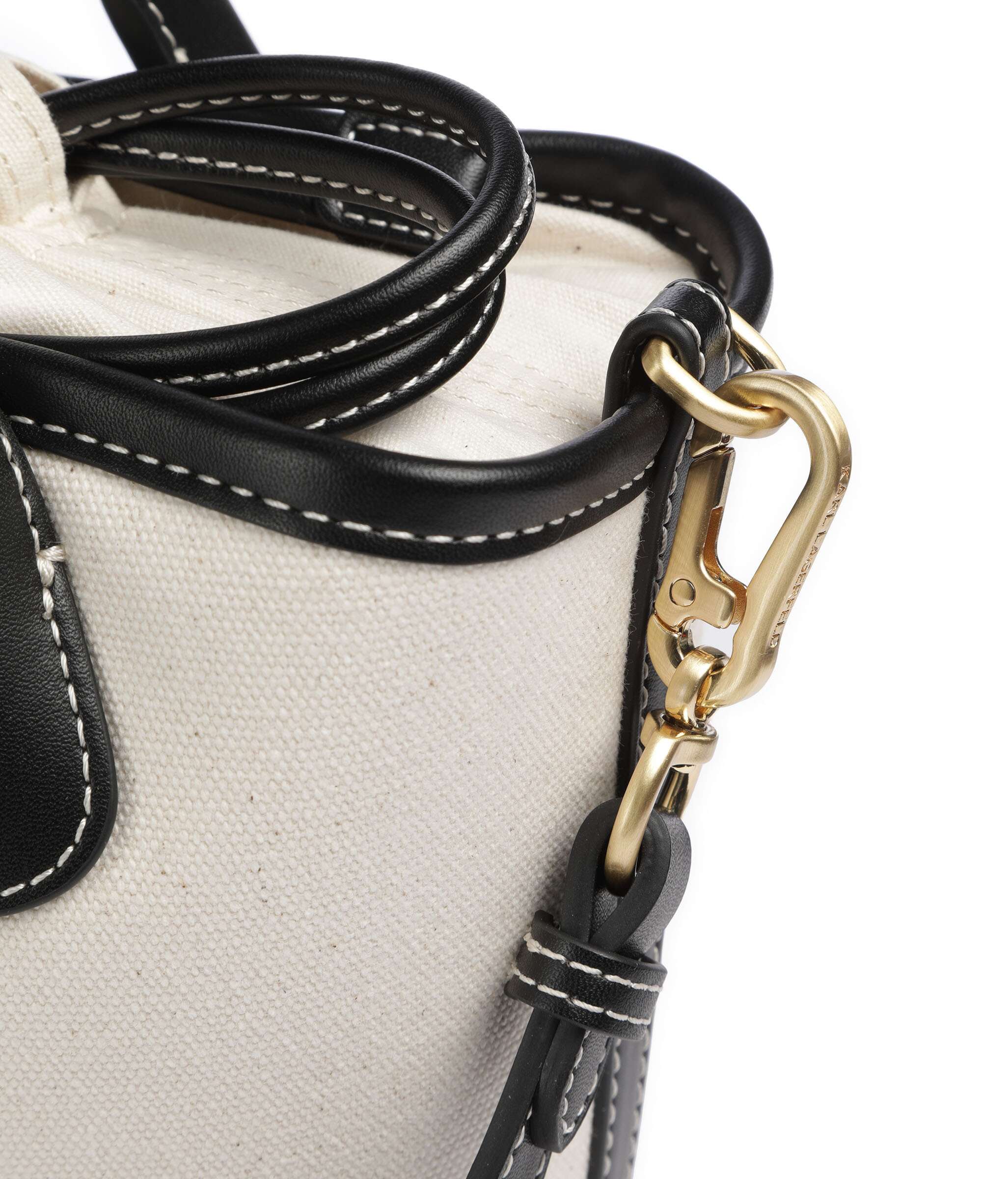 Karl Lagerfeld Hotel Karl Small Sac bandoulière natural/black - Image 4