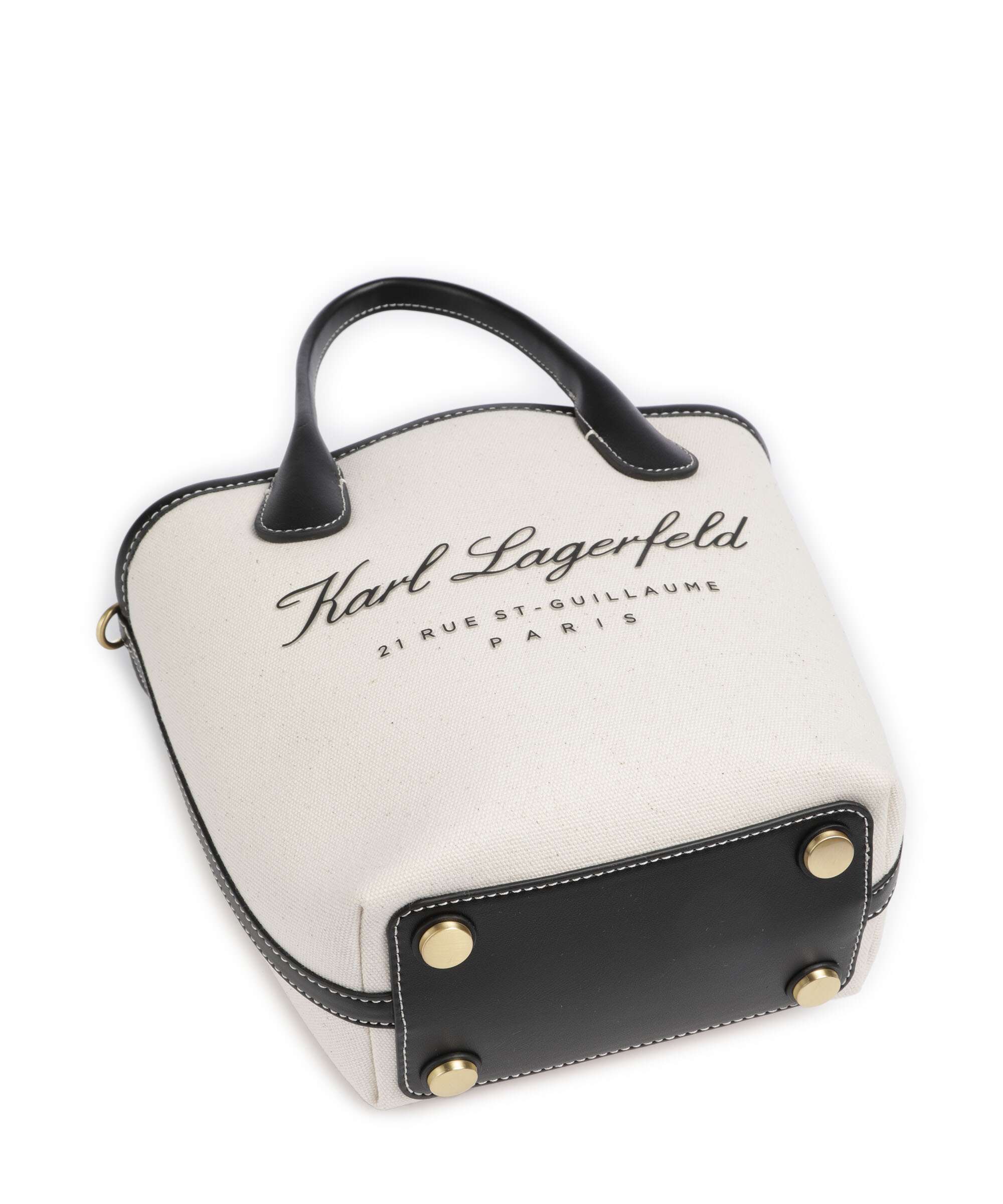 Karl Lagerfeld Hotel Karl Small Sac bandoulière natural/black - Image 5