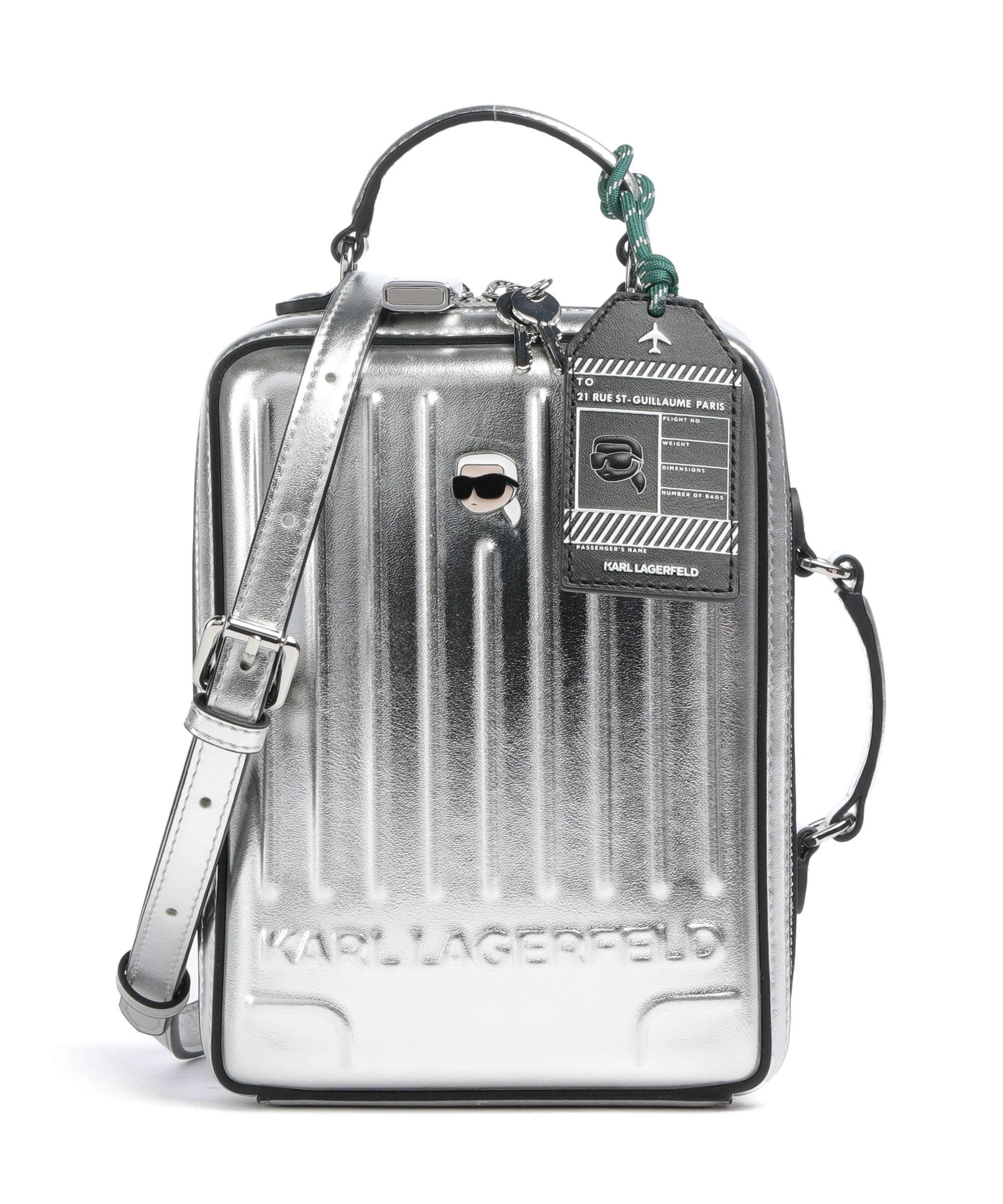 Karl Lagerfeld Ikon Sac bandoulière silver