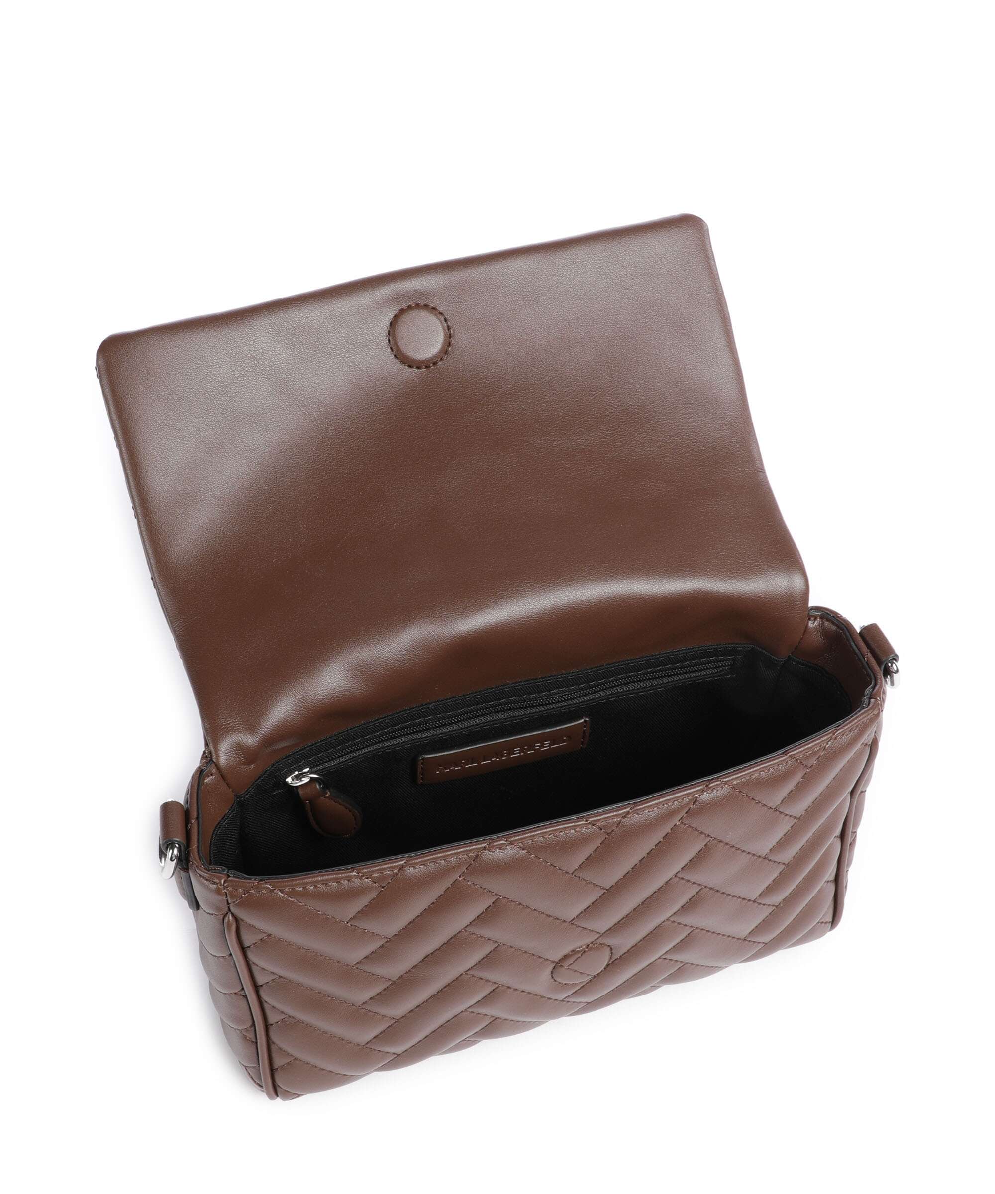 Karl Lagerfeld K/Brick Sac bandoulière dark friar brown - Image 6