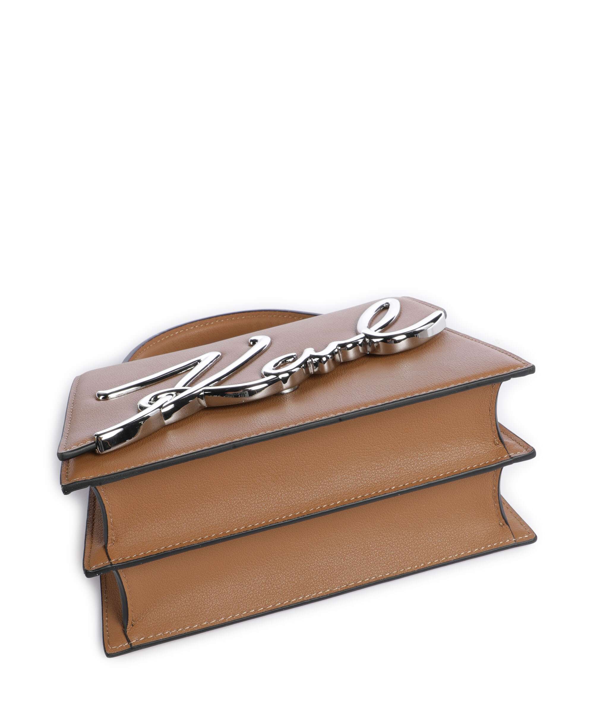 Karl Lagerfeld K/Signature 2.0 Sac bandoulière caramel - Image 5