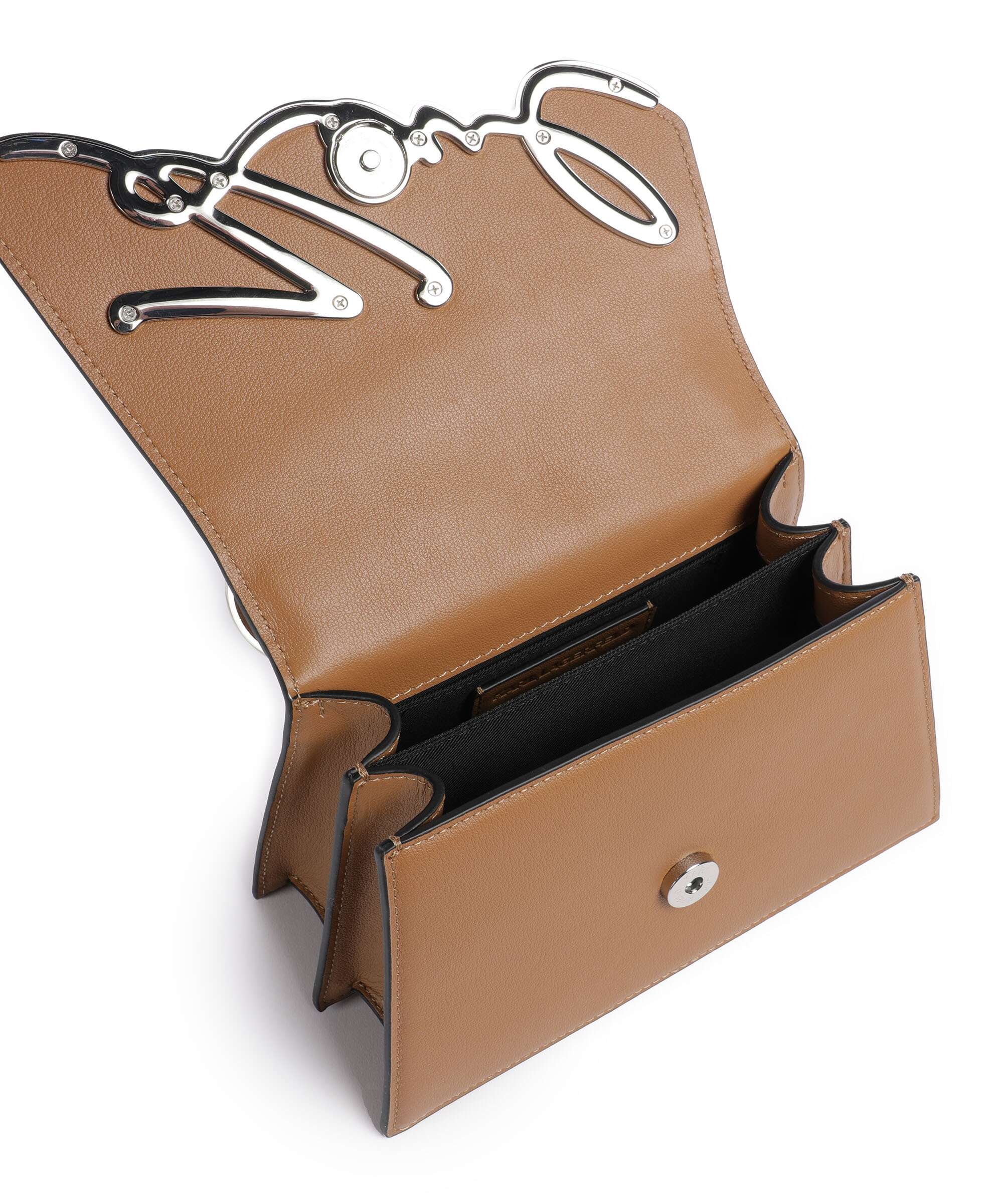 Karl Lagerfeld K/Signature 2.0 Sac bandoulière caramel - Image 6