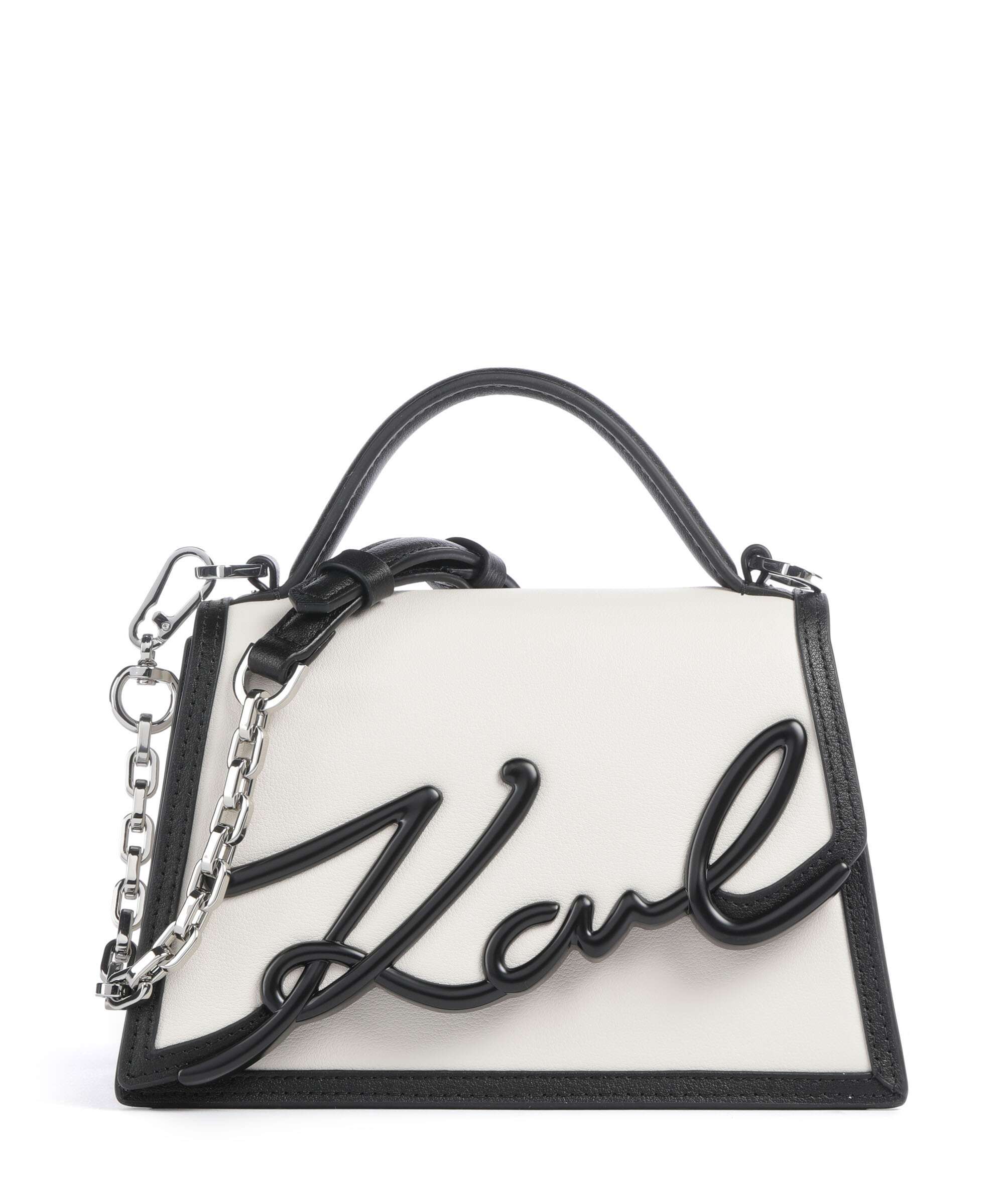 Karl Lagerfeld K/Signature 2.0 Sac bandoulière white/black