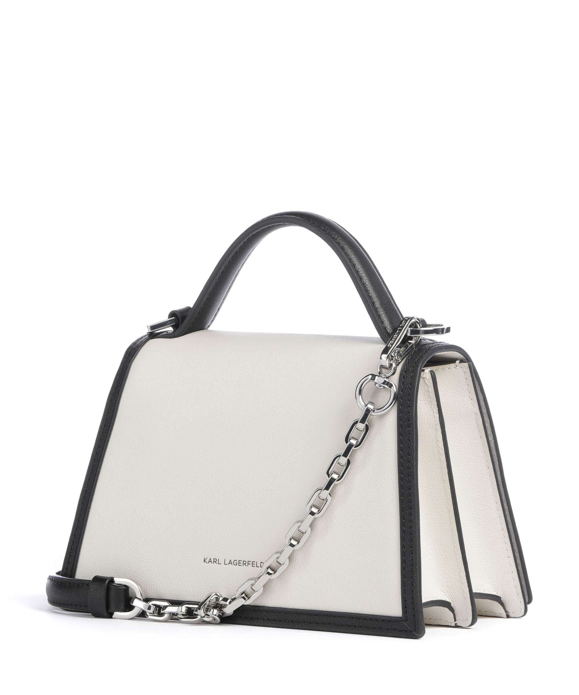 Karl Lagerfeld K/Signature 2.0 Sac bandoulière white/black - Image 2