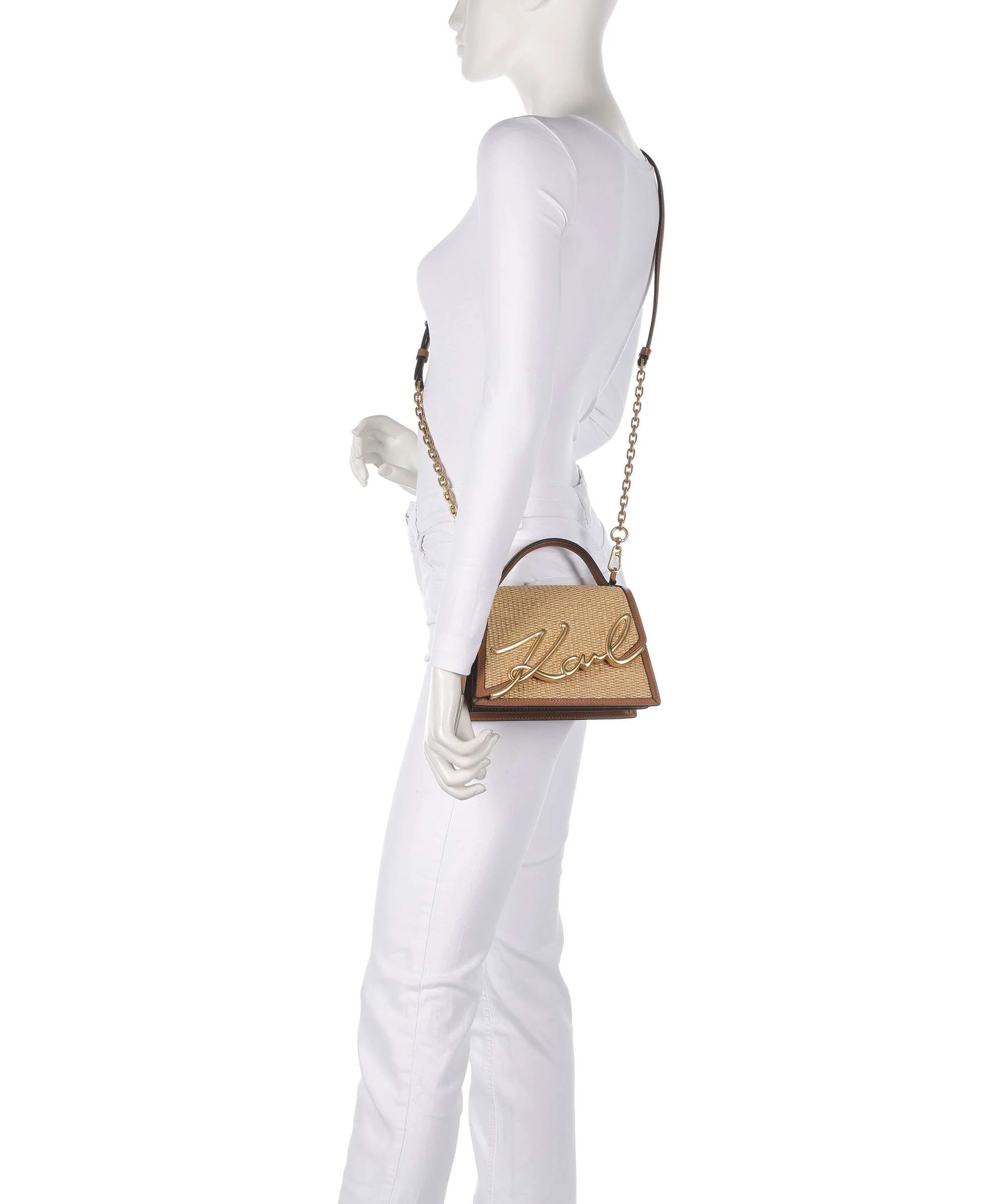 Karl Lagerfeld K/Signature 2.0 Sac bandoulière natural/tan - Image 3