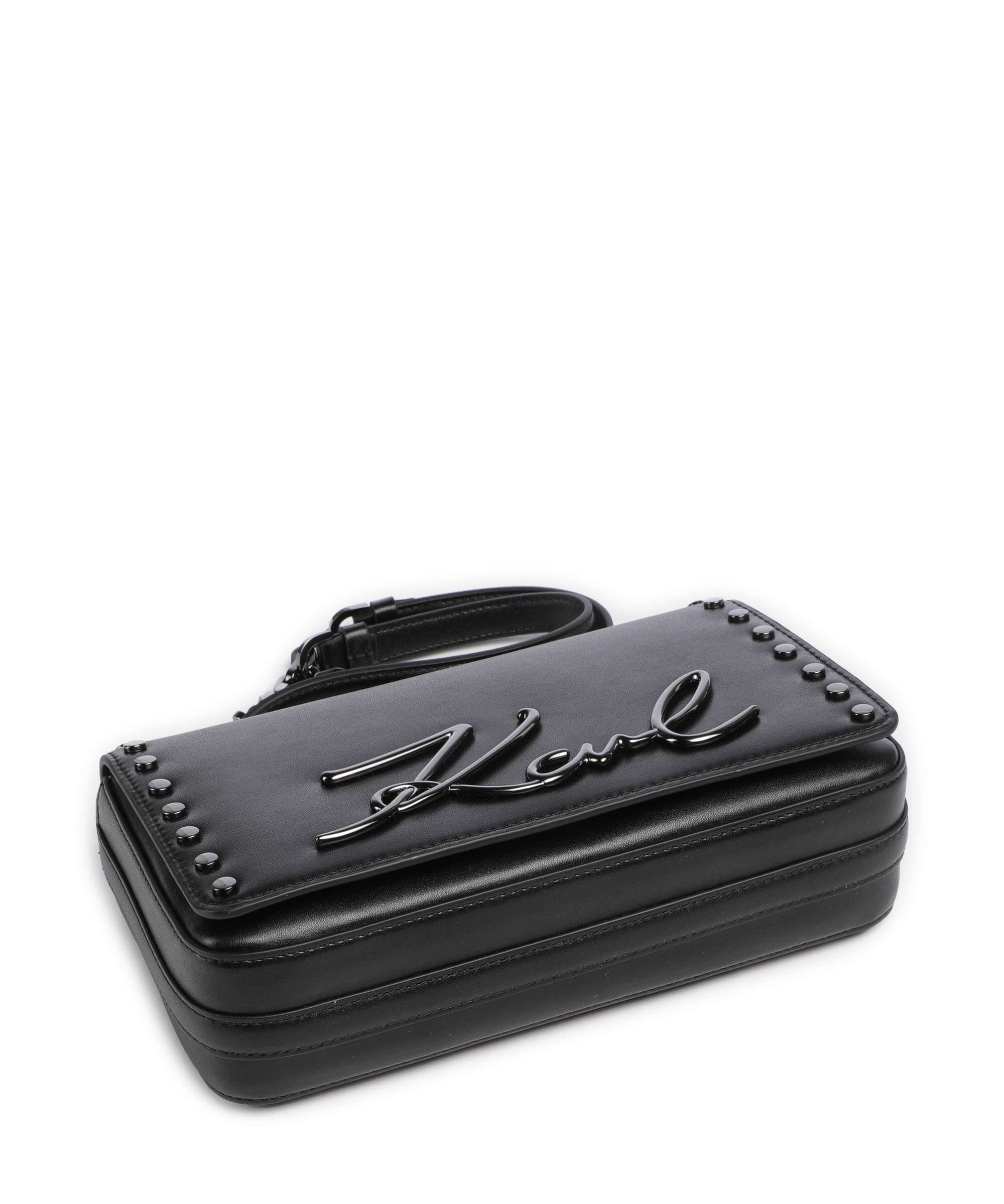 Karl Lagerfeld K/Signature 2.0 Sac porté épaule black embellishment - Image 5