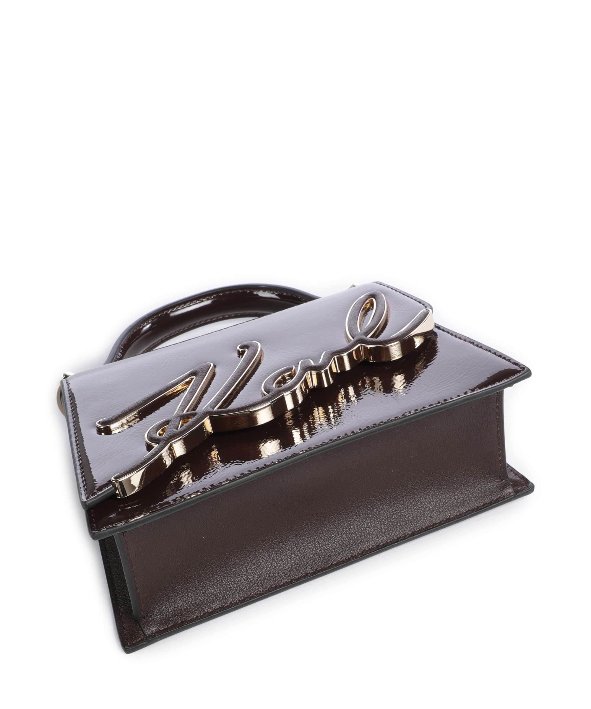 Karl Lagerfeld K/Signature 2.0 Small Sac bandoulière tobacco - Image 5