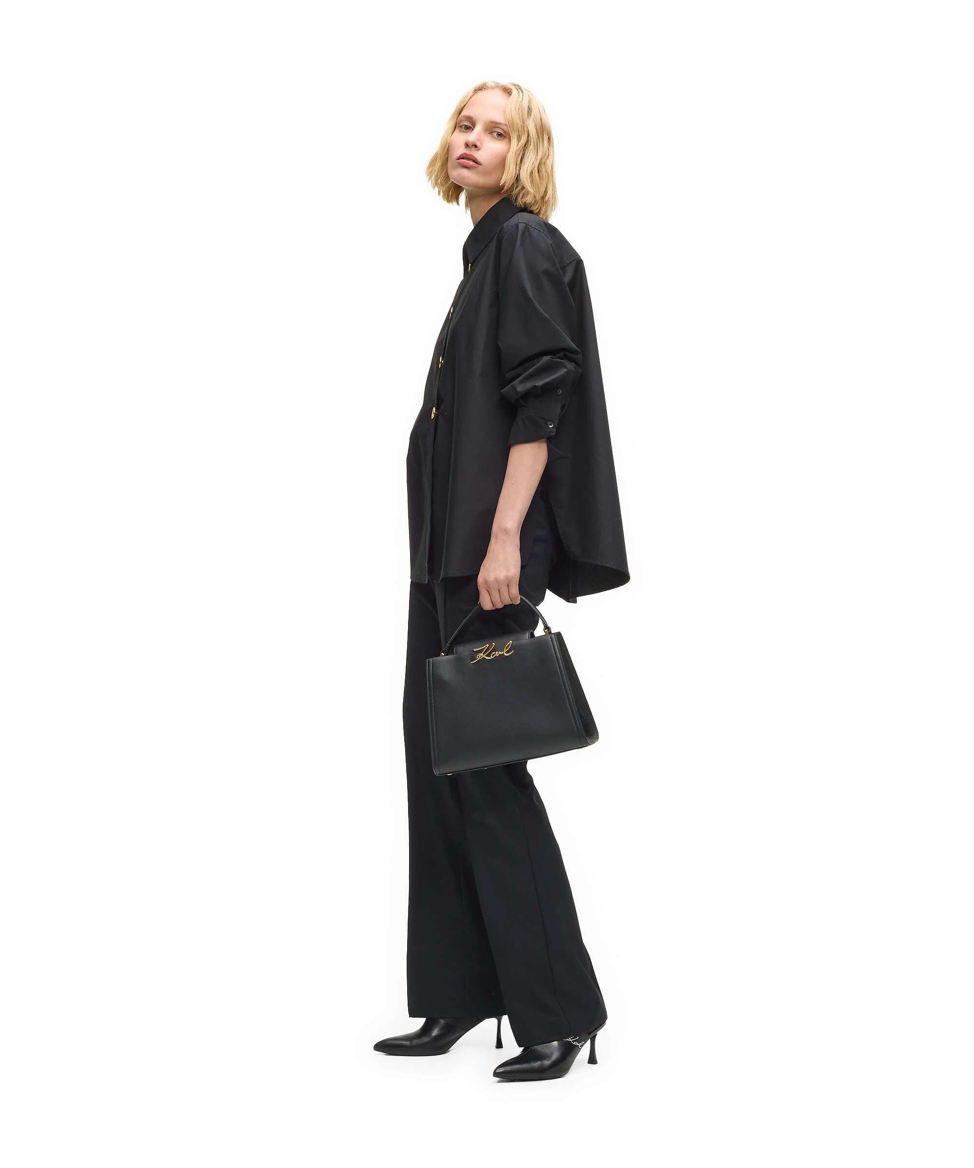 Karl Lagerfeld K/Signature Medium Sac à main black/gold - Image 3
