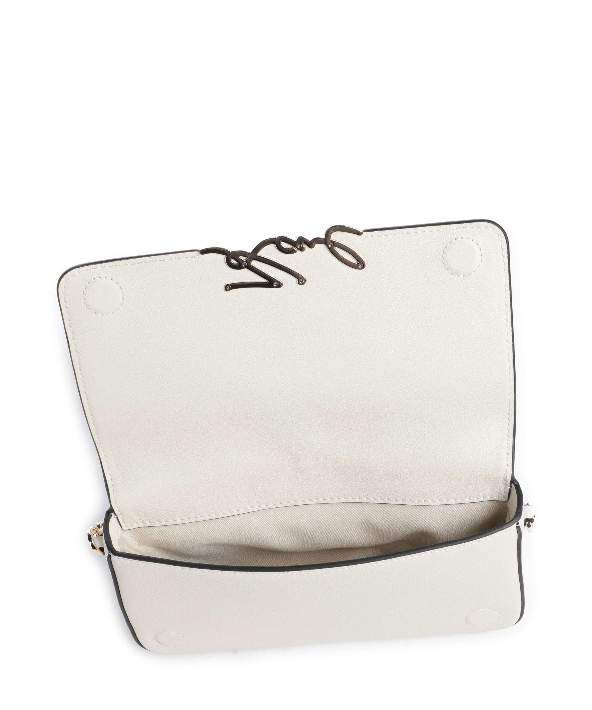 Karl Lagerfeld K/Signature Sac porté épaule off white - Image 5