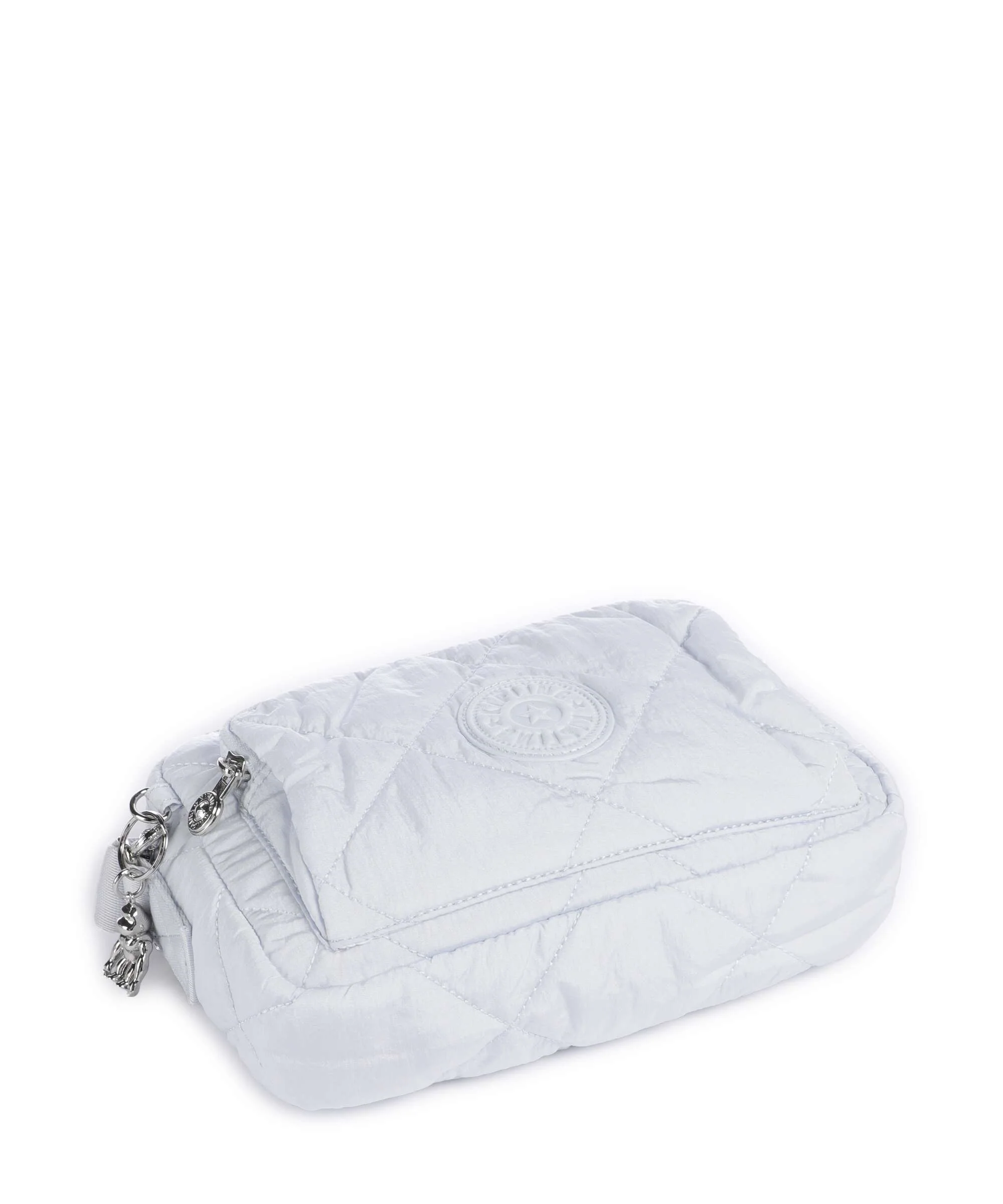 Kipling Crinkled Quilt Abanu M Zip Sac bandoulière water blue - Image 5