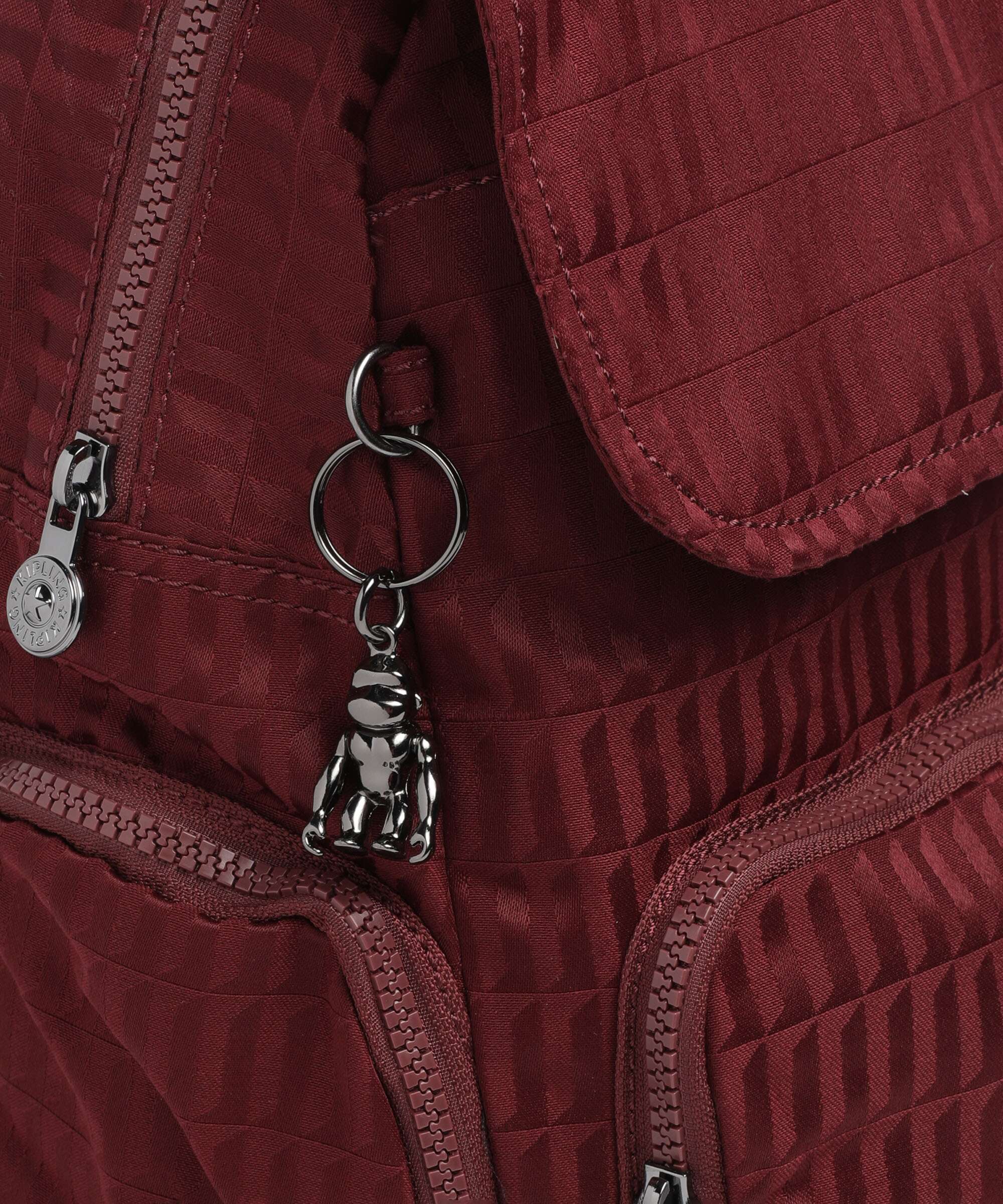 Kipling Elevated City Zip S Sac à dos maroon tile - Image 4