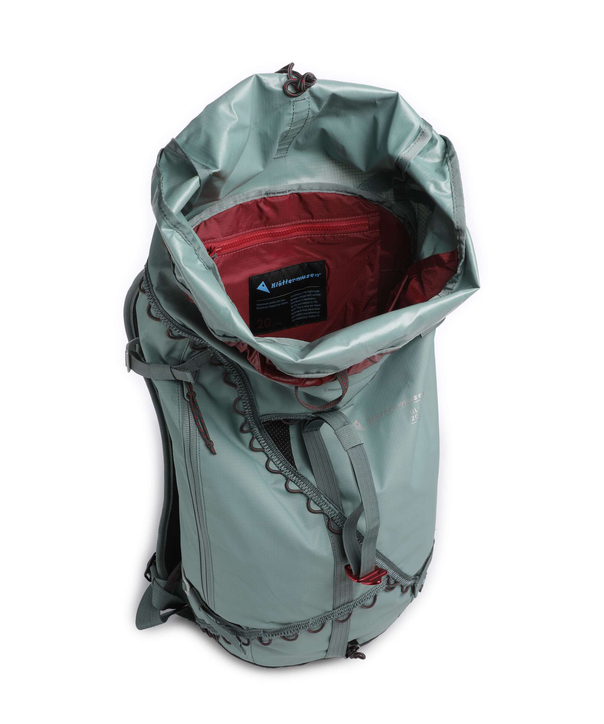 Klättermusen Ull 20 Sac à dos de randonnée jade green - Image 5