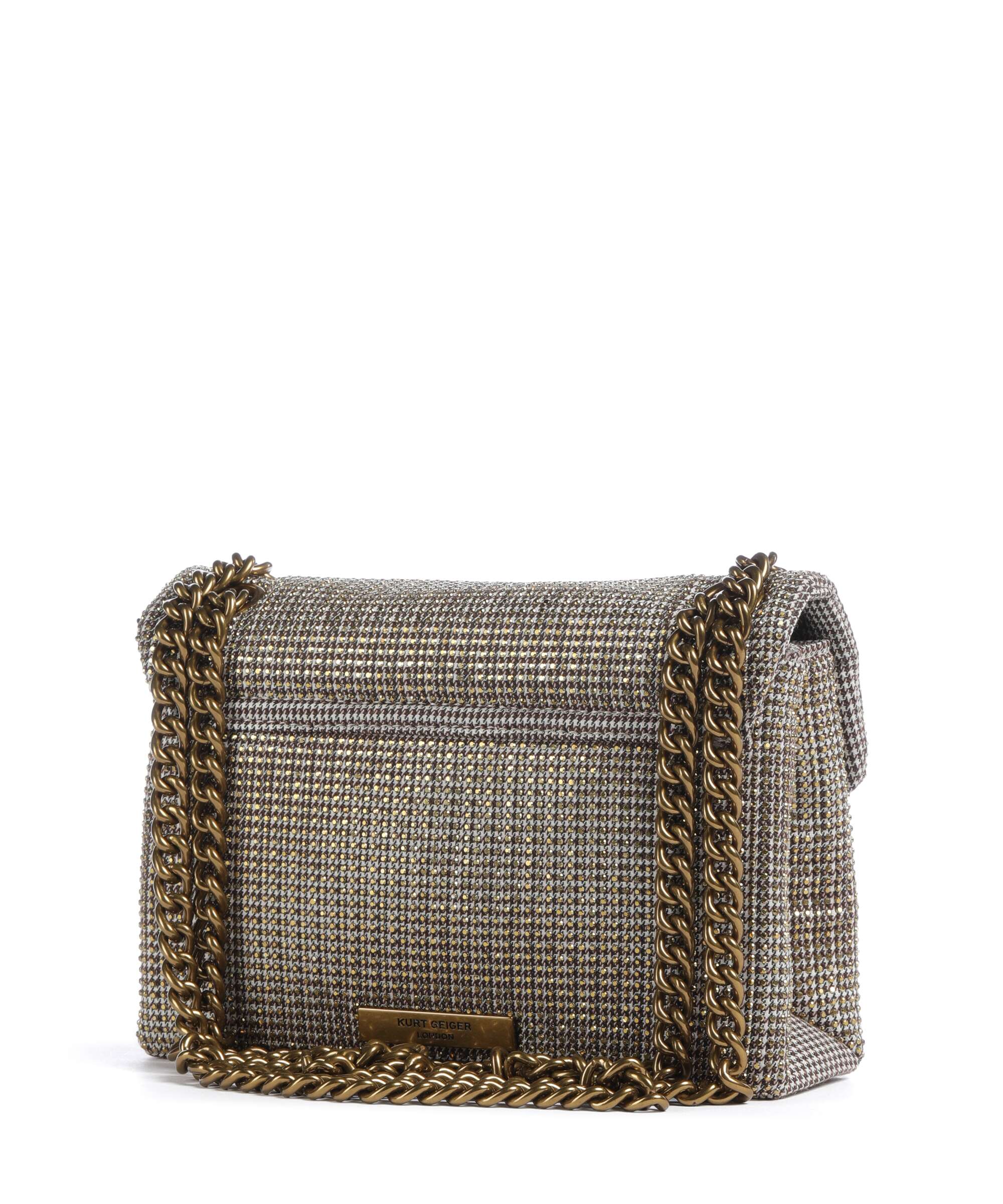 Kurt Geiger Kensington Mini Sac porté épaule beige - Image 2