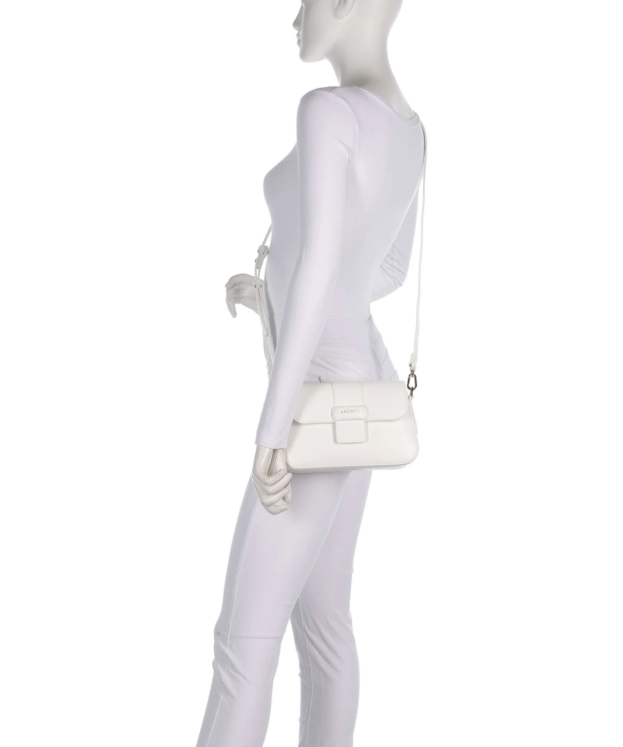 Lacoste Casual Sac porté épaule farine - Image 4