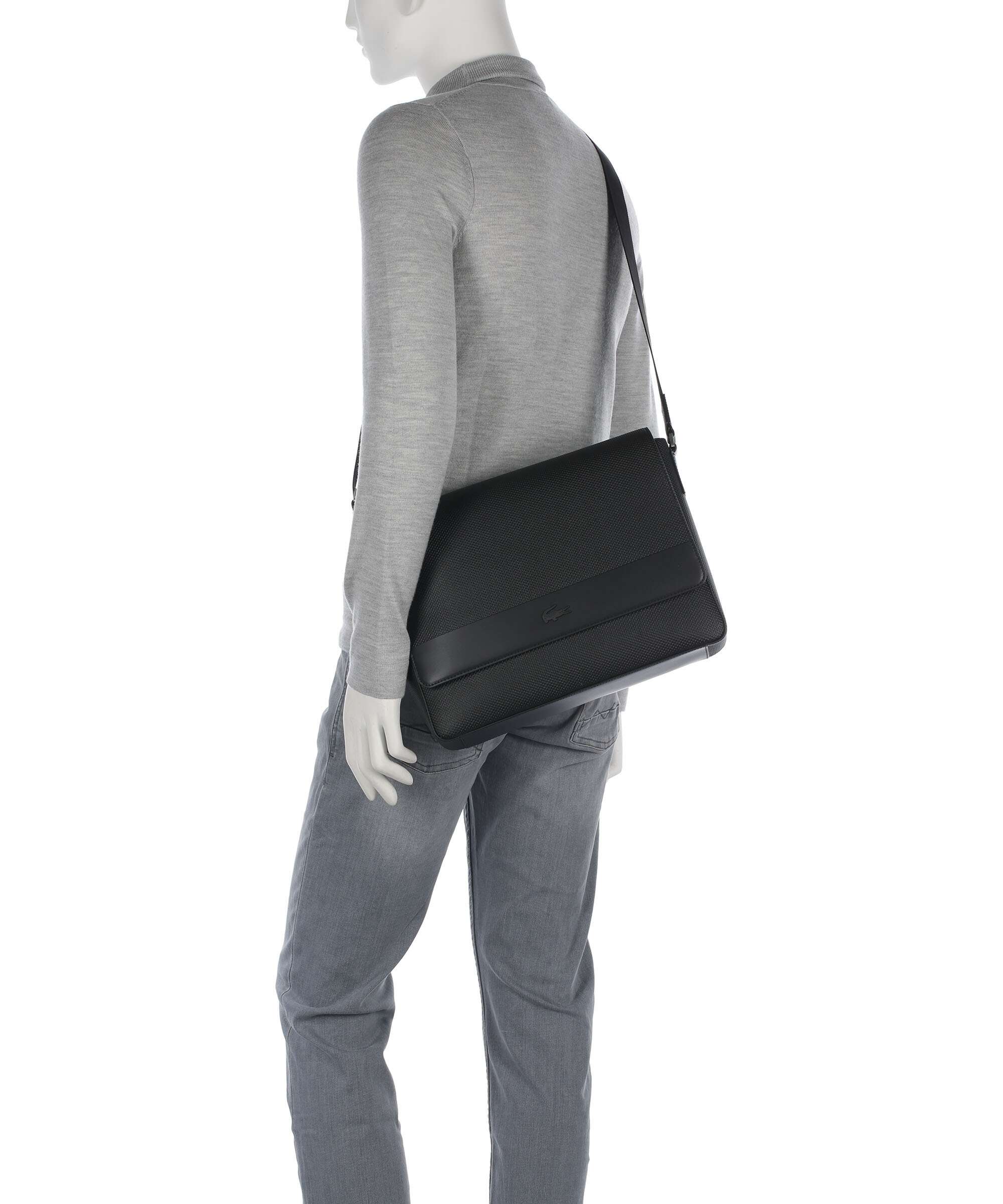 Lacoste Chantaco Sac messager noir - Image 3