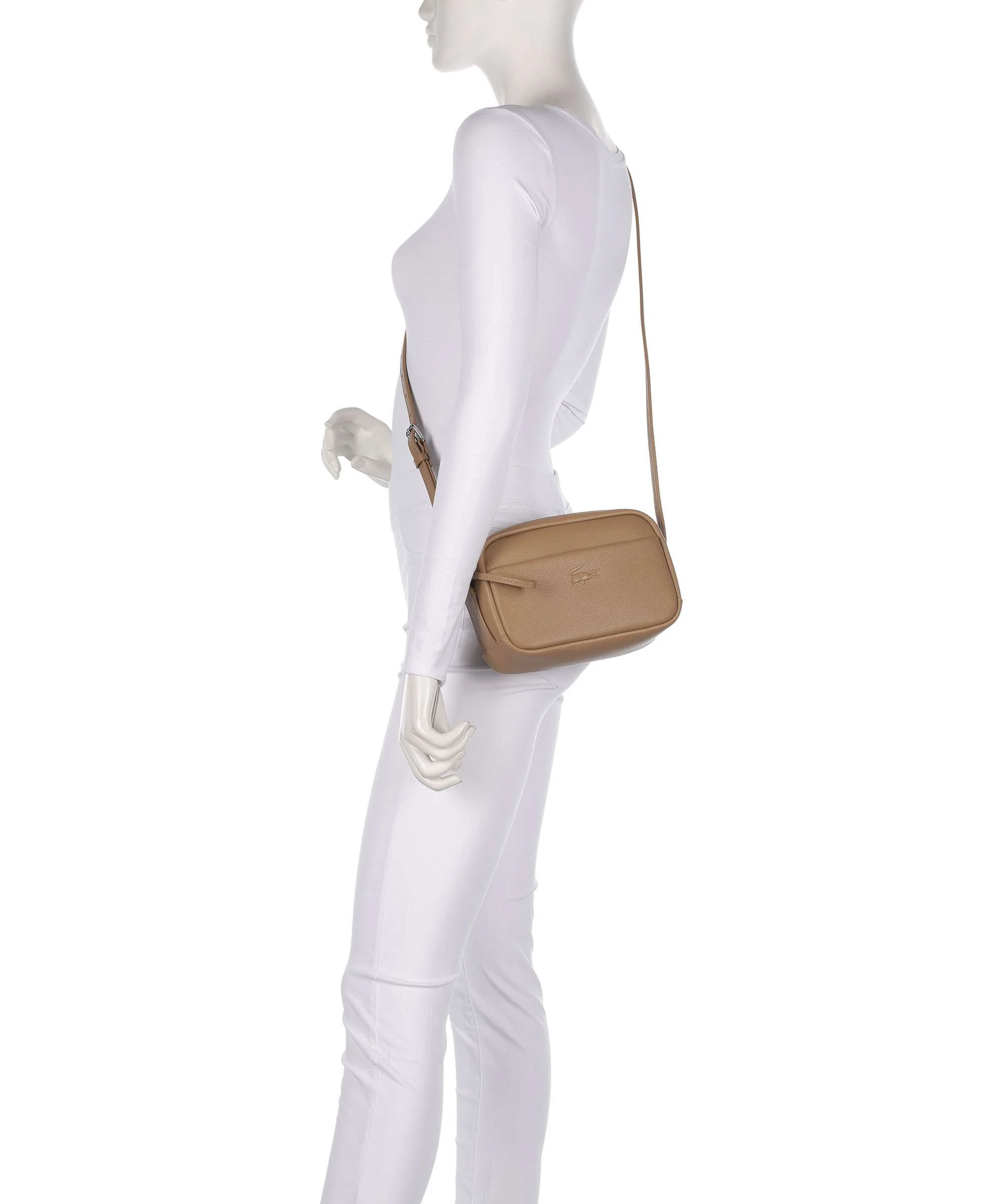 Lacoste City Court Sac bandoulière warm beige - Image 3
