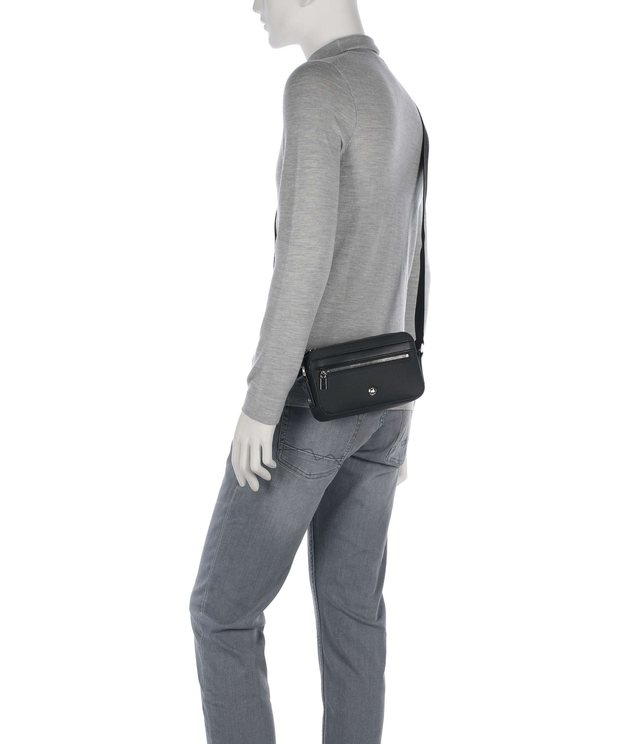 Lacoste Langon Sac bandoulière noir - Image 3