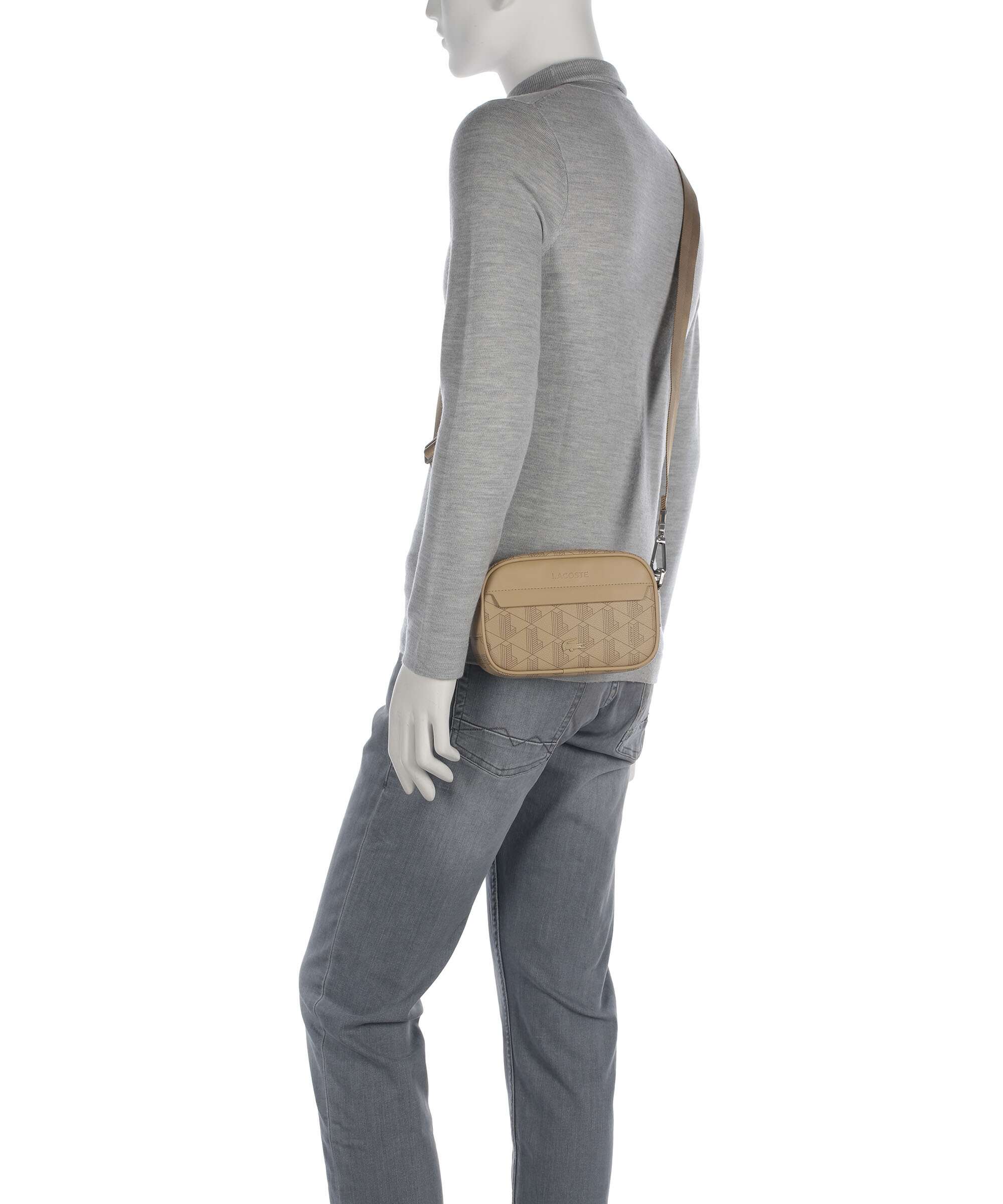 Lacoste The Blend Sac bandoulière monogram/viennois/otter - Image 3