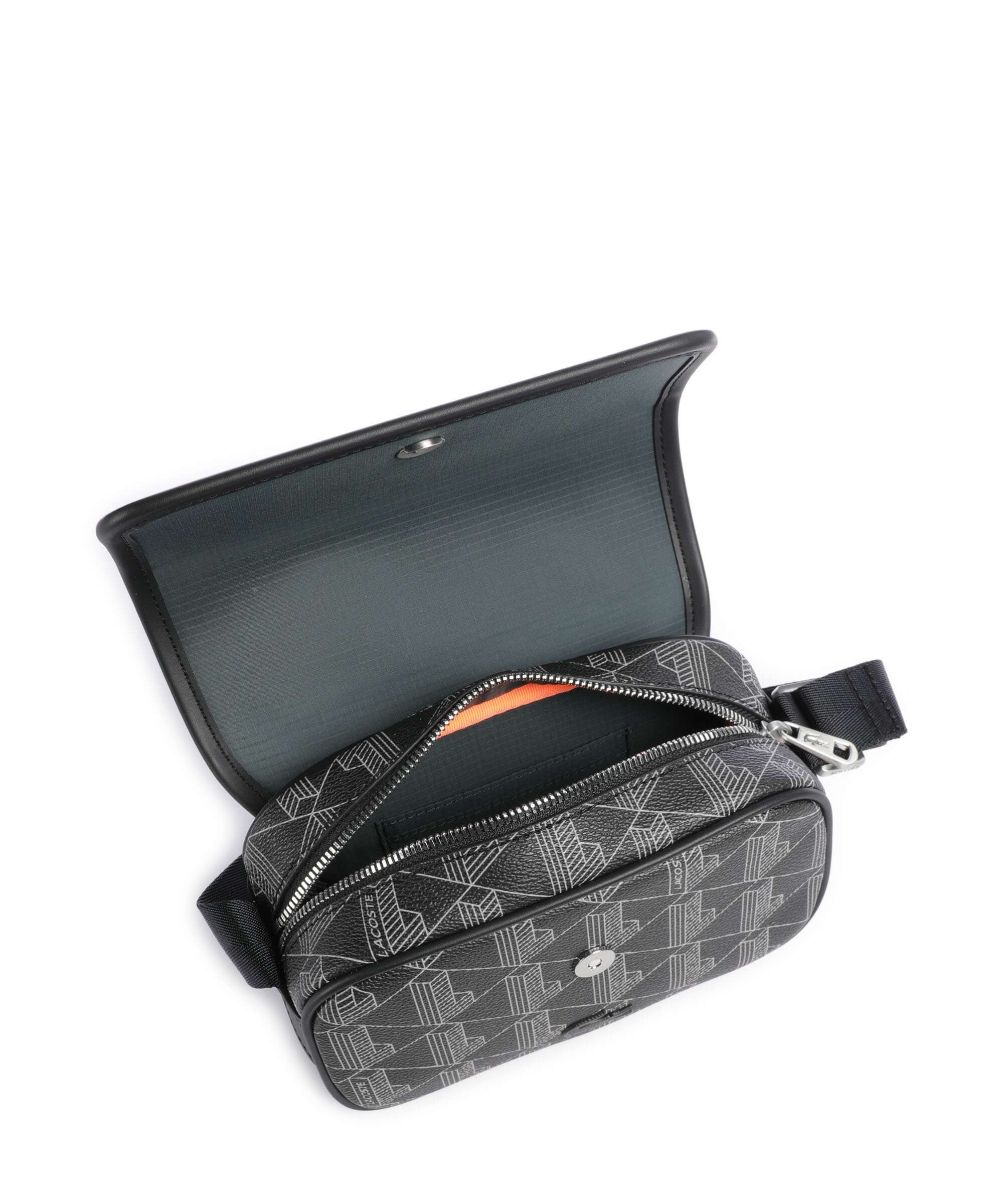 Lacoste The Blend Sac bandoulière monogram/noir/gris - Image 6