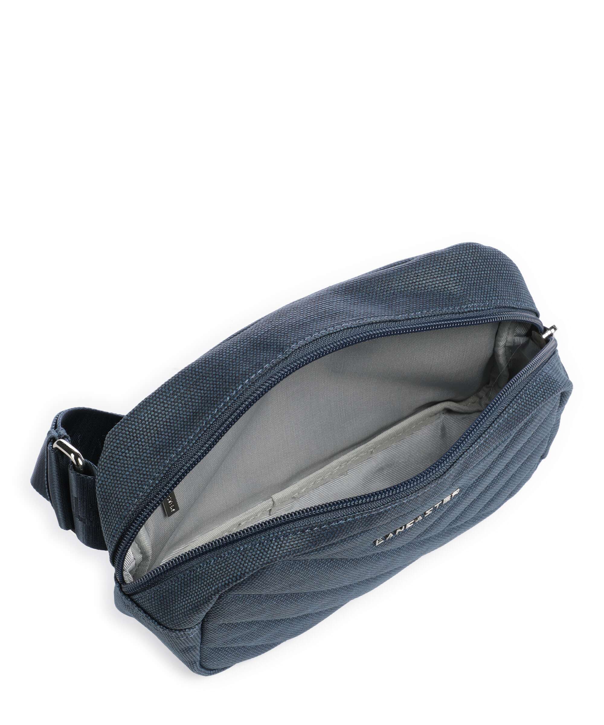 Lancaster Canvas Matelassé Sac banane bleufonc - Image 6