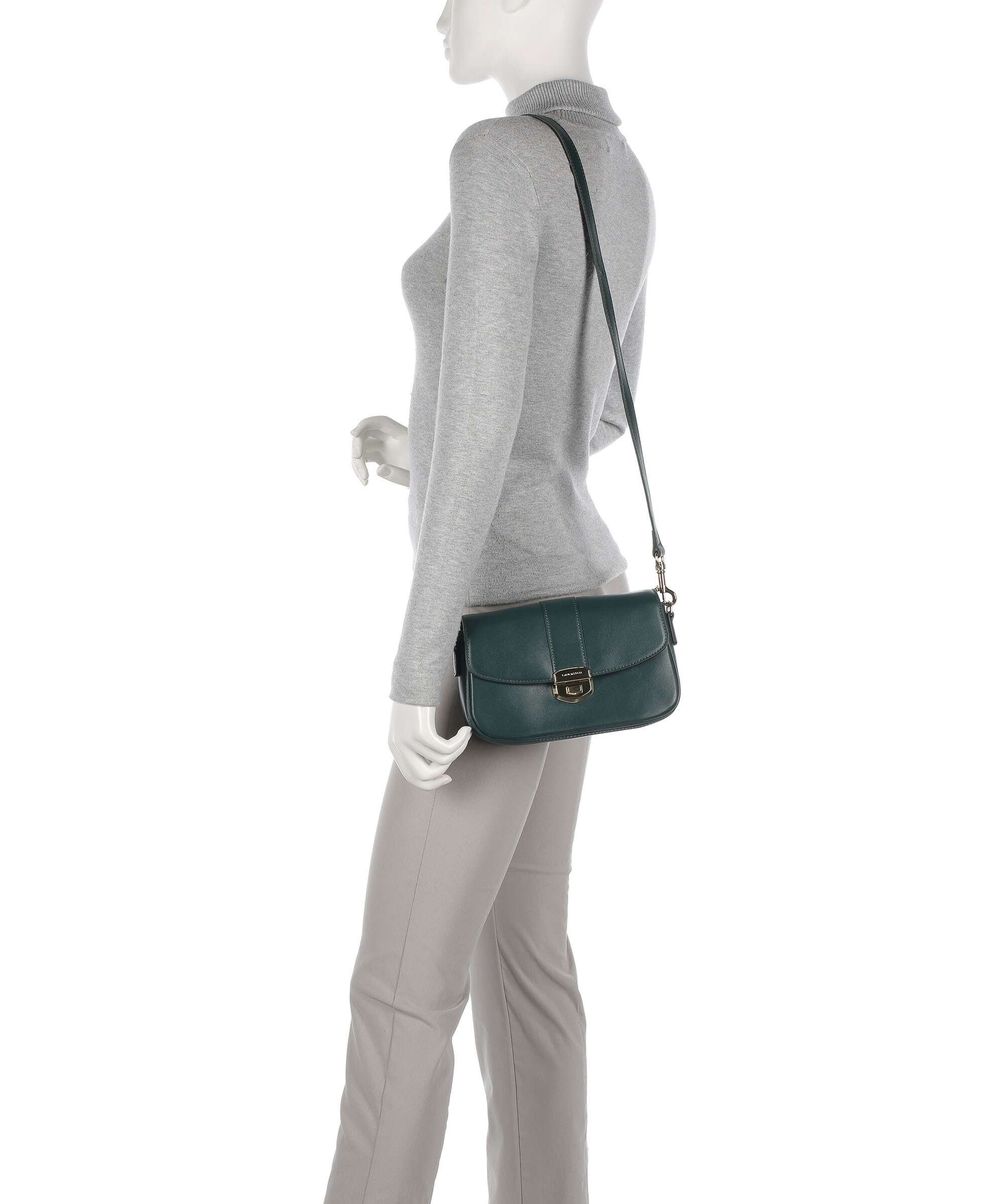 Lancaster Donna Fia Sac bandoulière vertfoncé - Image 3