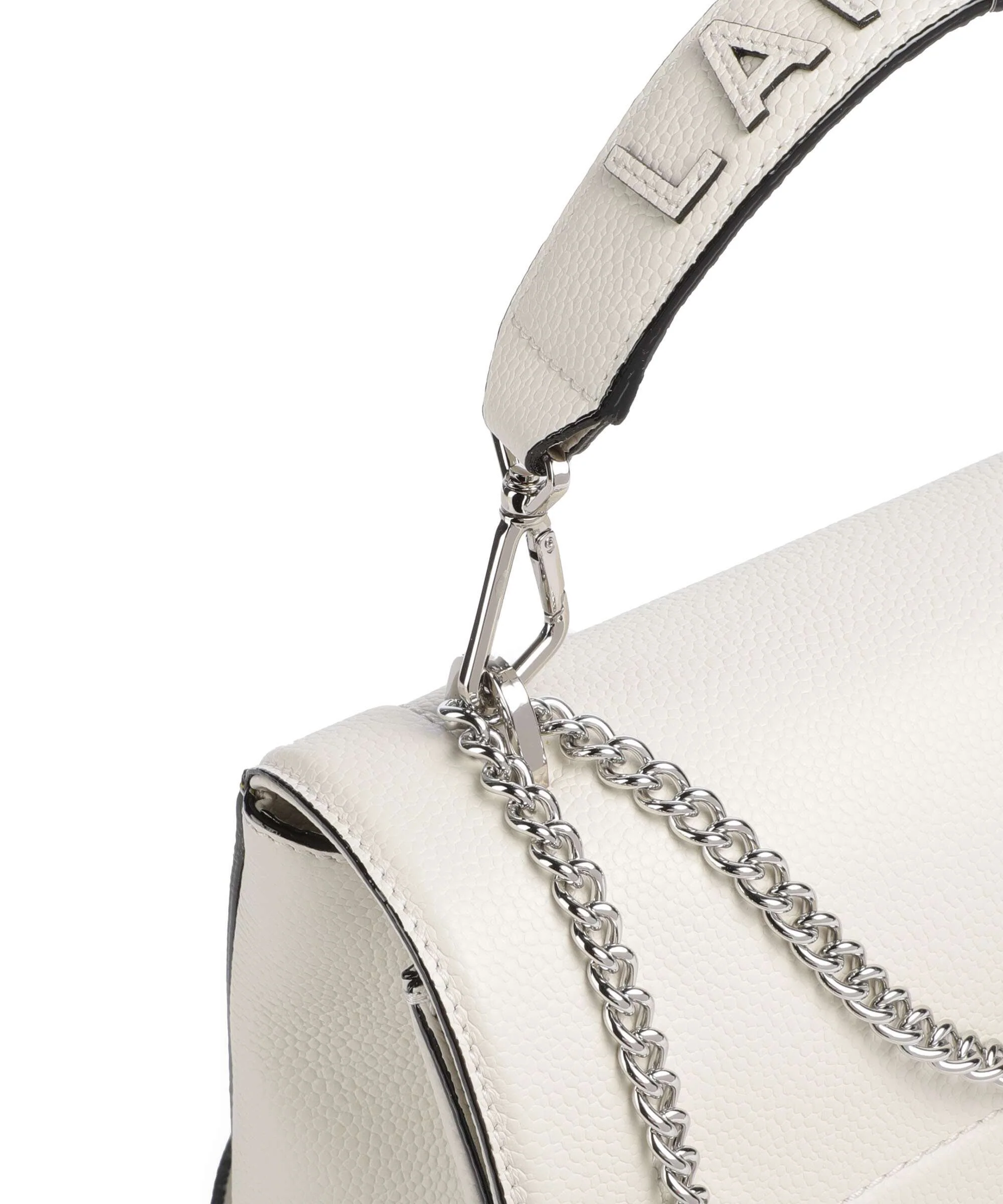 Lancel Ninon M Sac porté épaule snow - Image 5