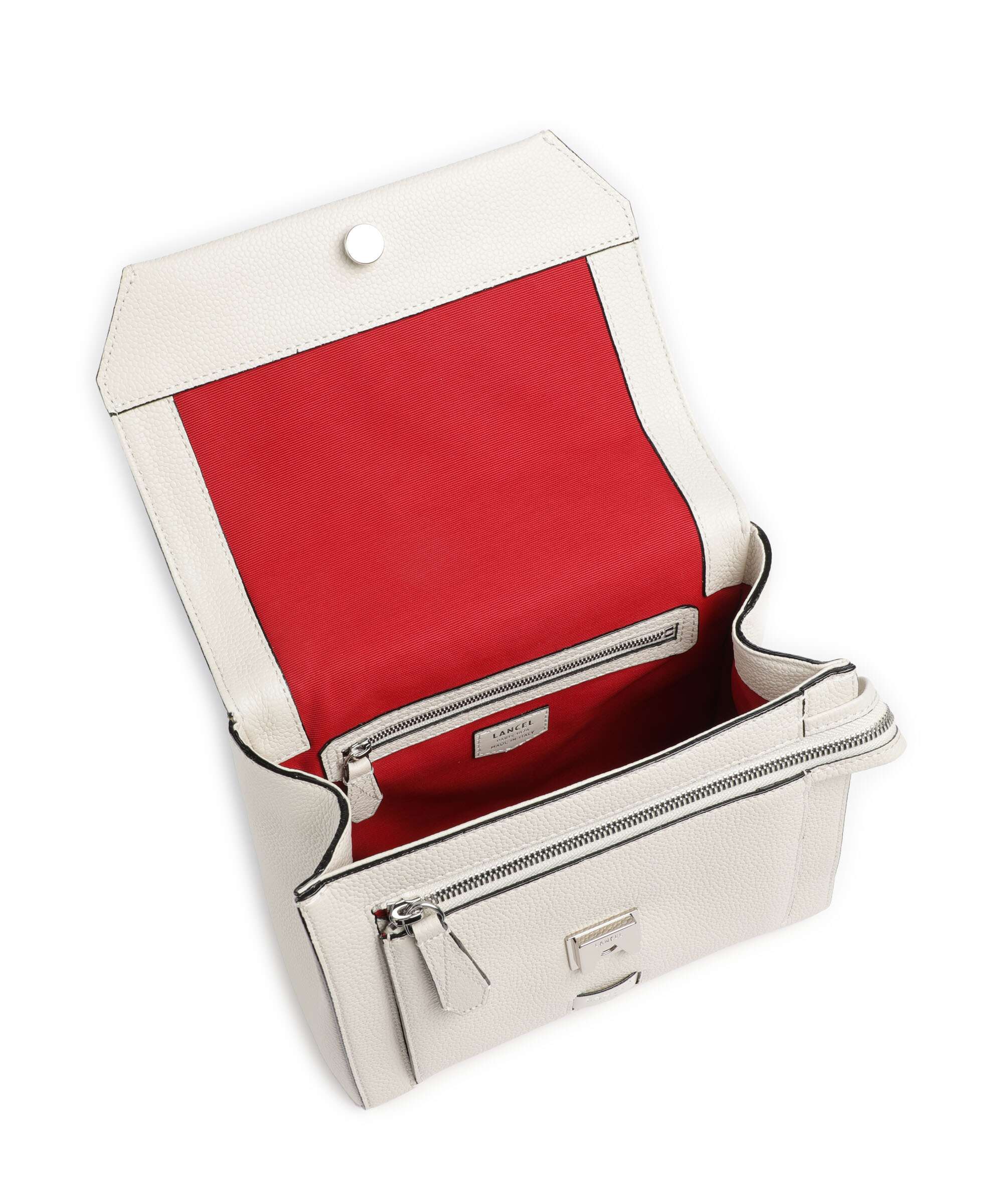 Lancel Ninon M Sac porté épaule snow - Image 7
