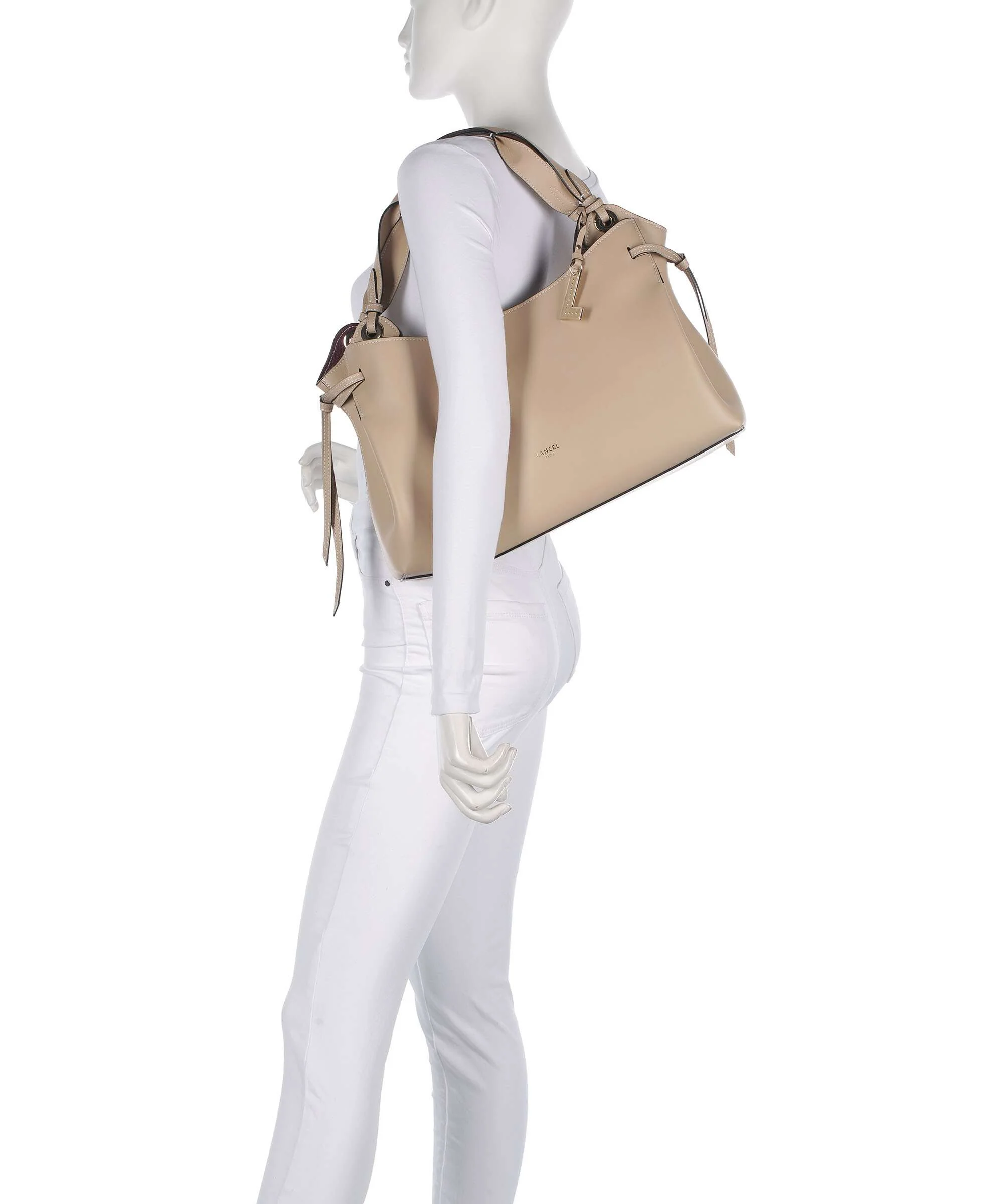 Lancel Swann M Sac fourre-tout cappuccino - Image 3